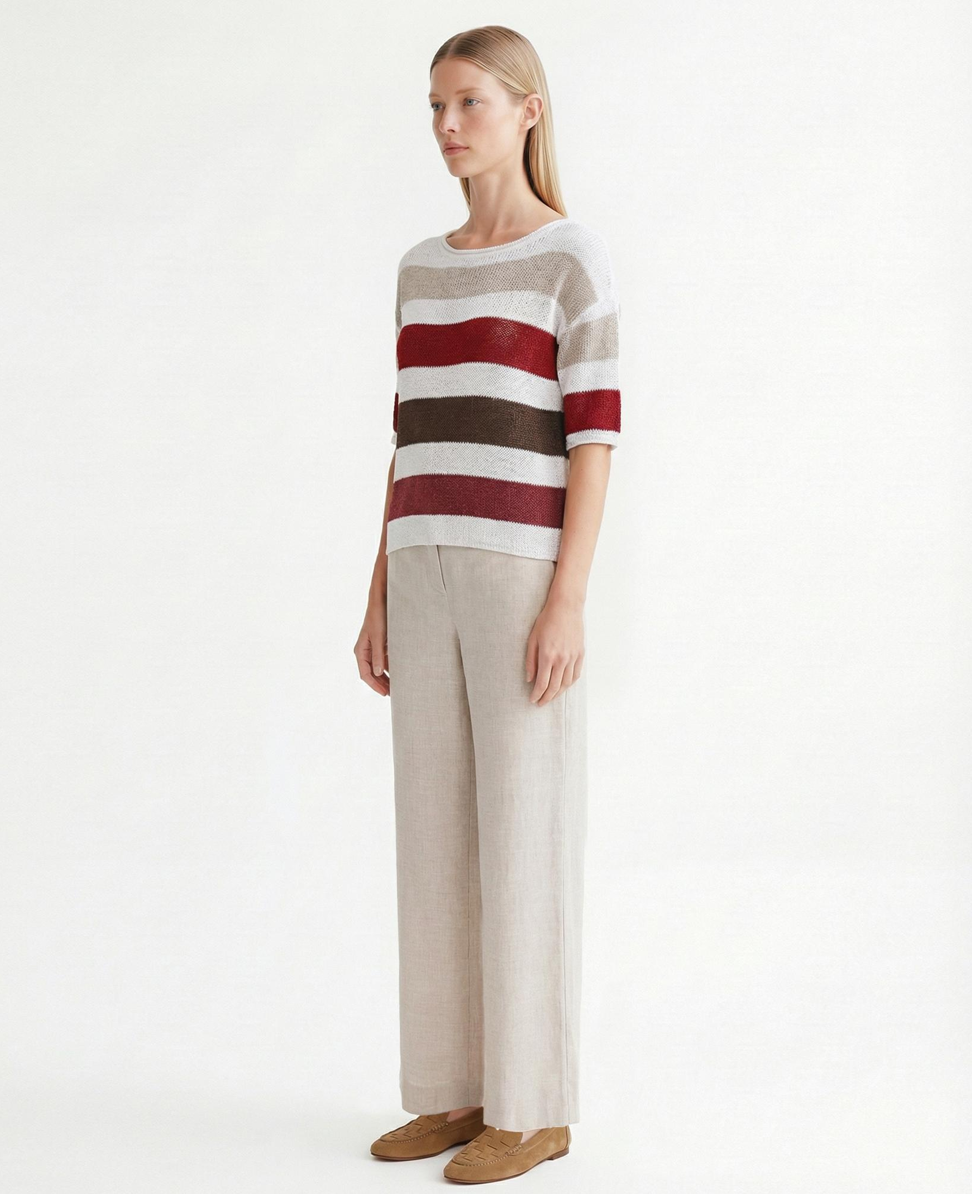 YARGICI Regular Bisiklet Yaka 3/4 Kol Kazak