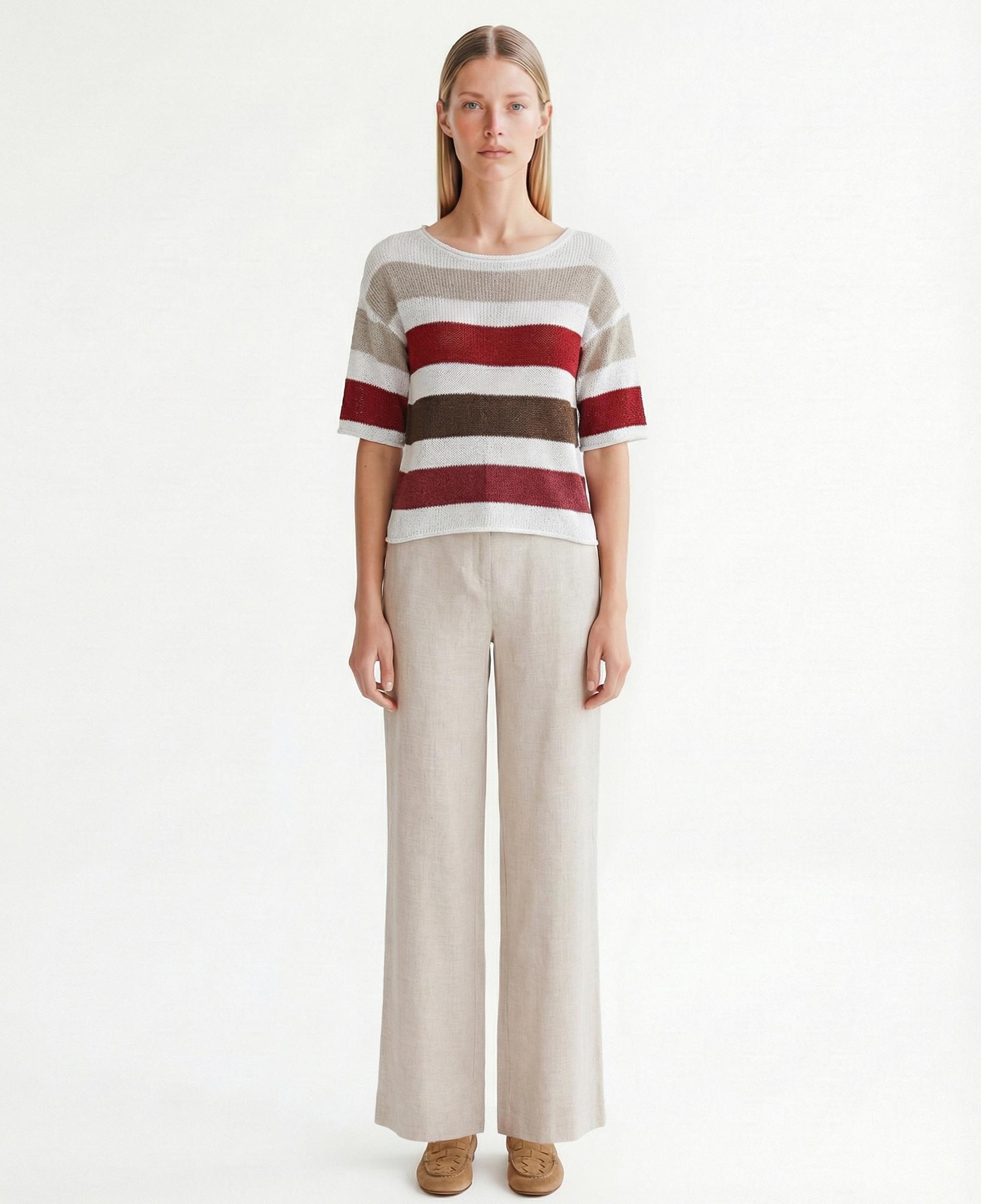 YARGICI Regular Bisiklet Yaka 3/4 Kol Kazak