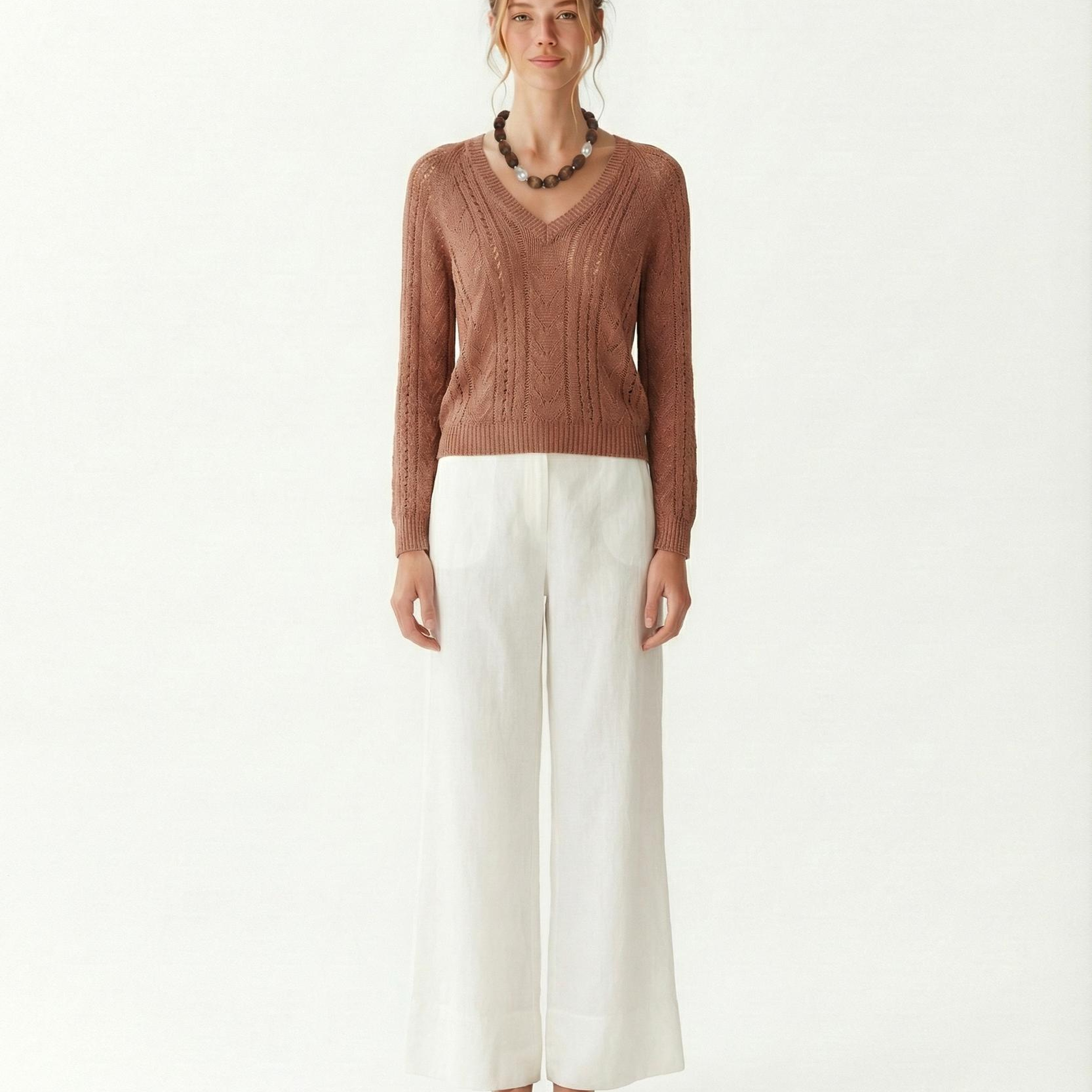 YARGICI Regular V Yaka Uzun Kol Kazak