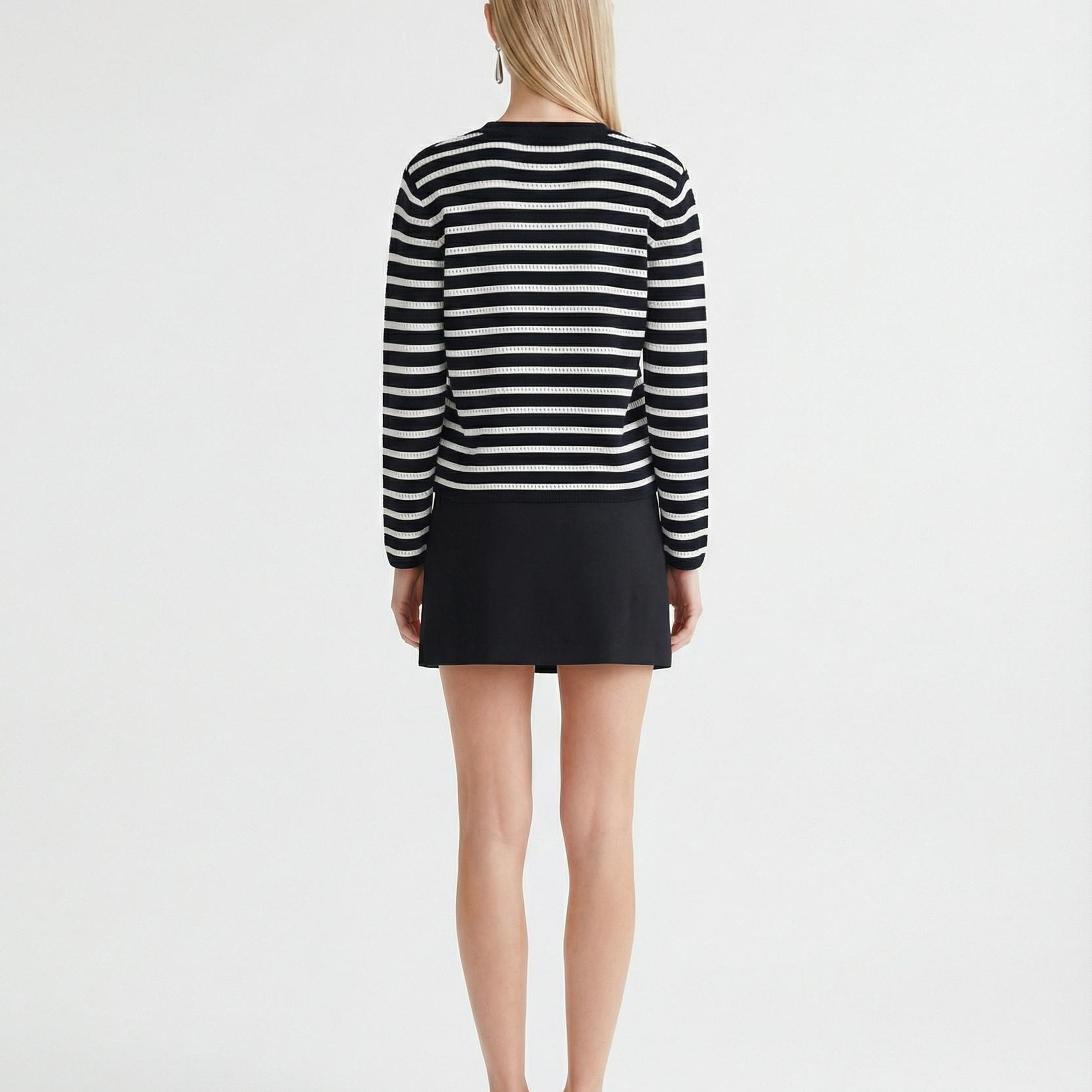 YARGICI Regular Bisiklet Yaka Uzun Kol Hırka