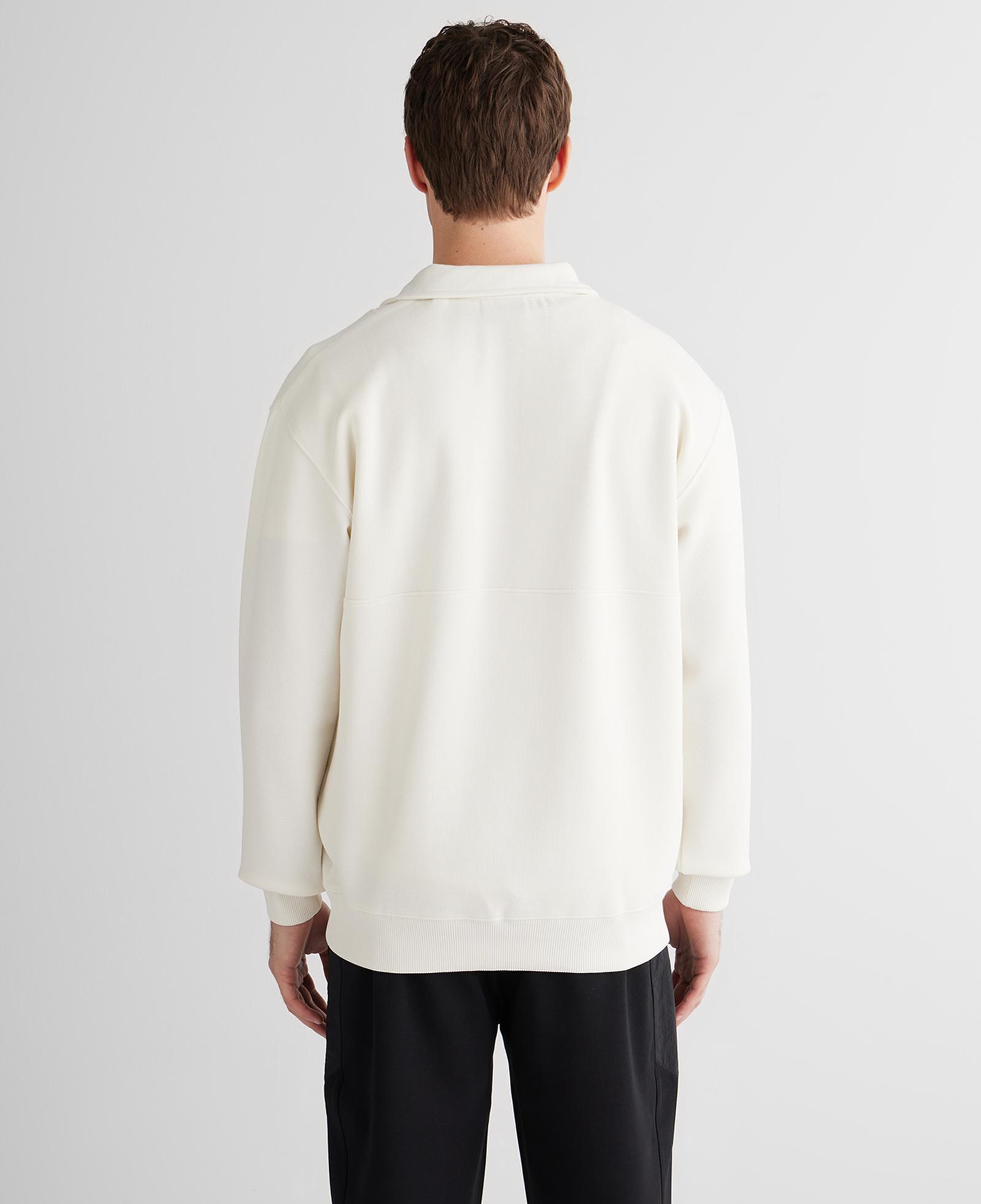 GANT Erkek Krem Relaxed Fit Sweatshirt