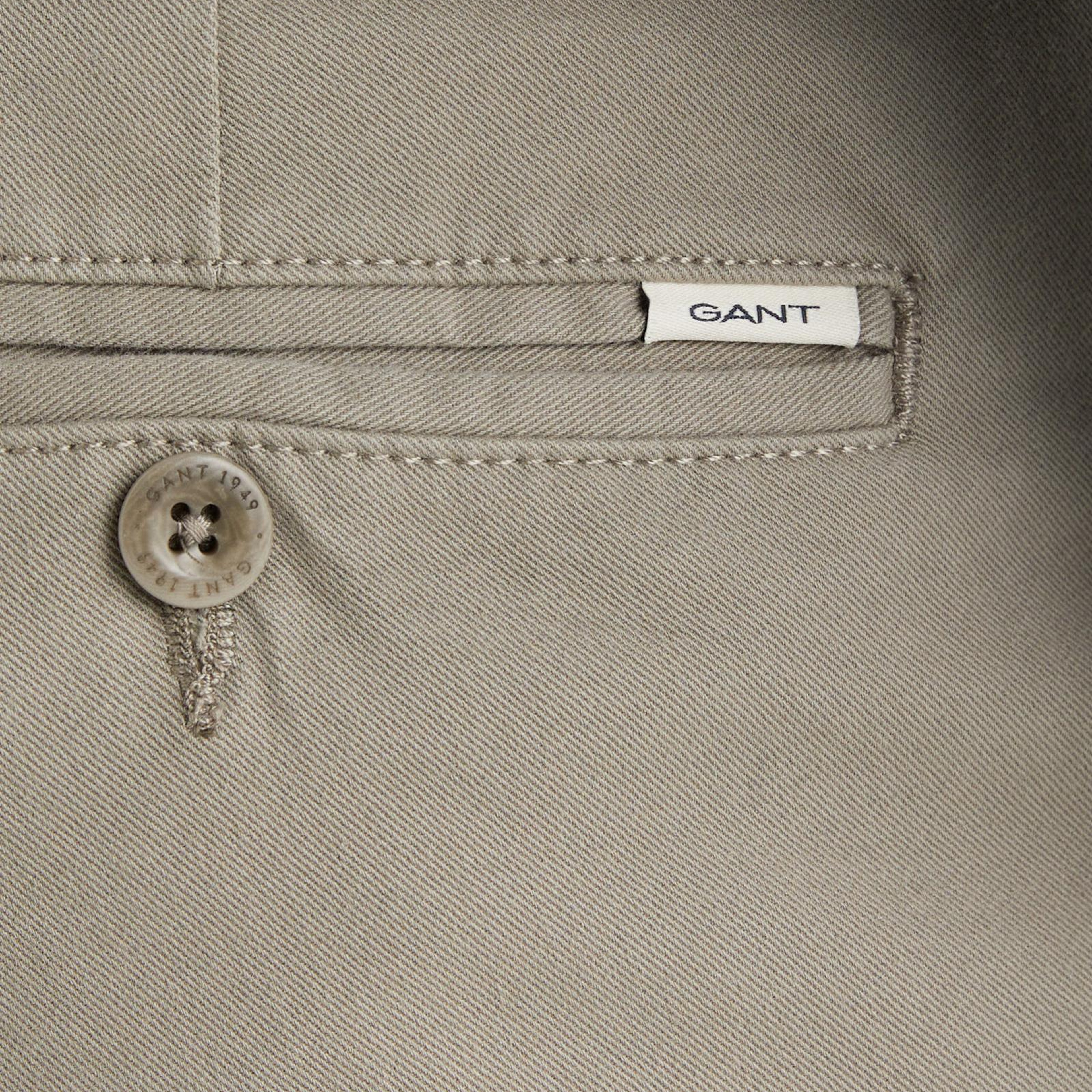 GANT Erkek Bej Slim Fit Pantolon