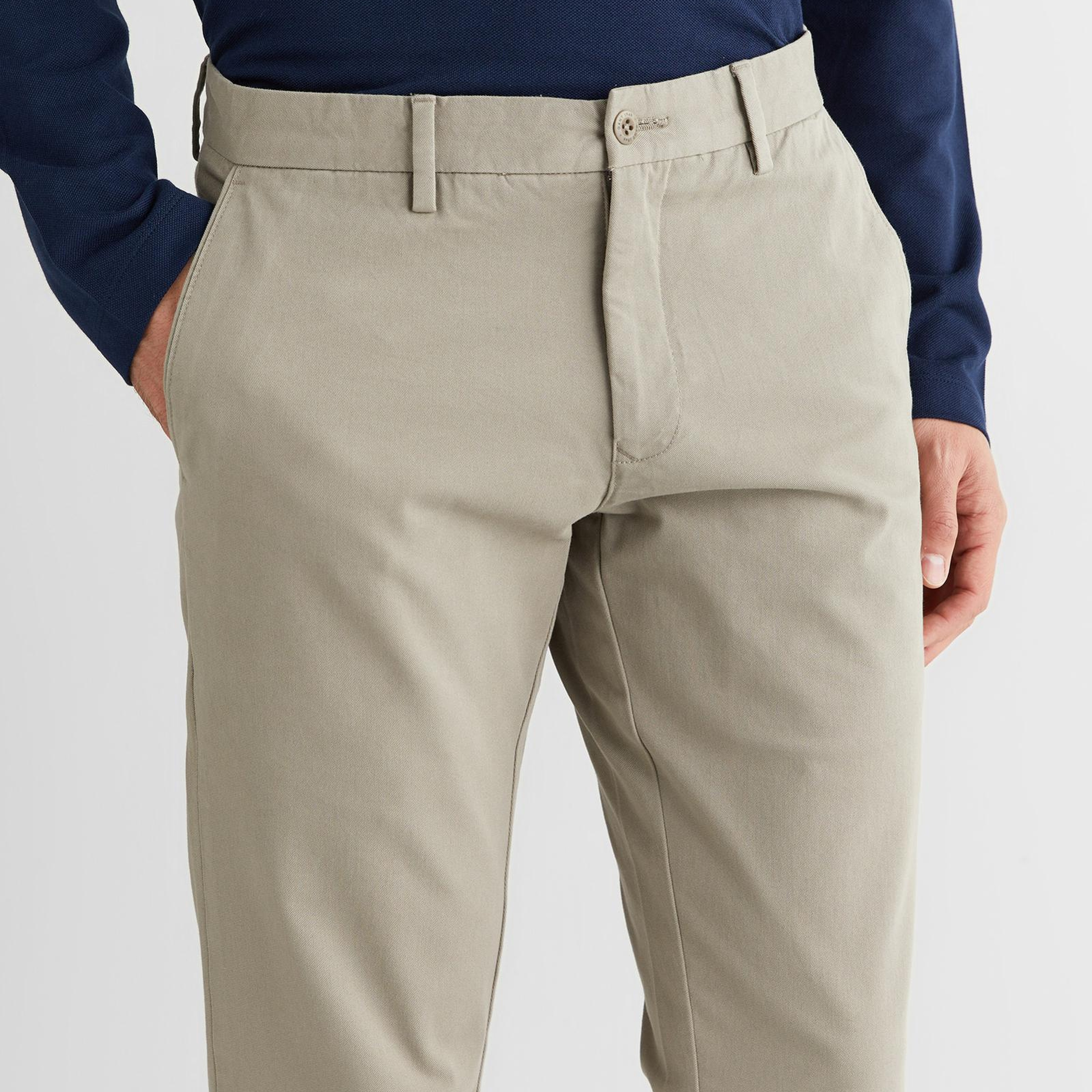 GANT Erkek Bej Slim Fit Pantolon