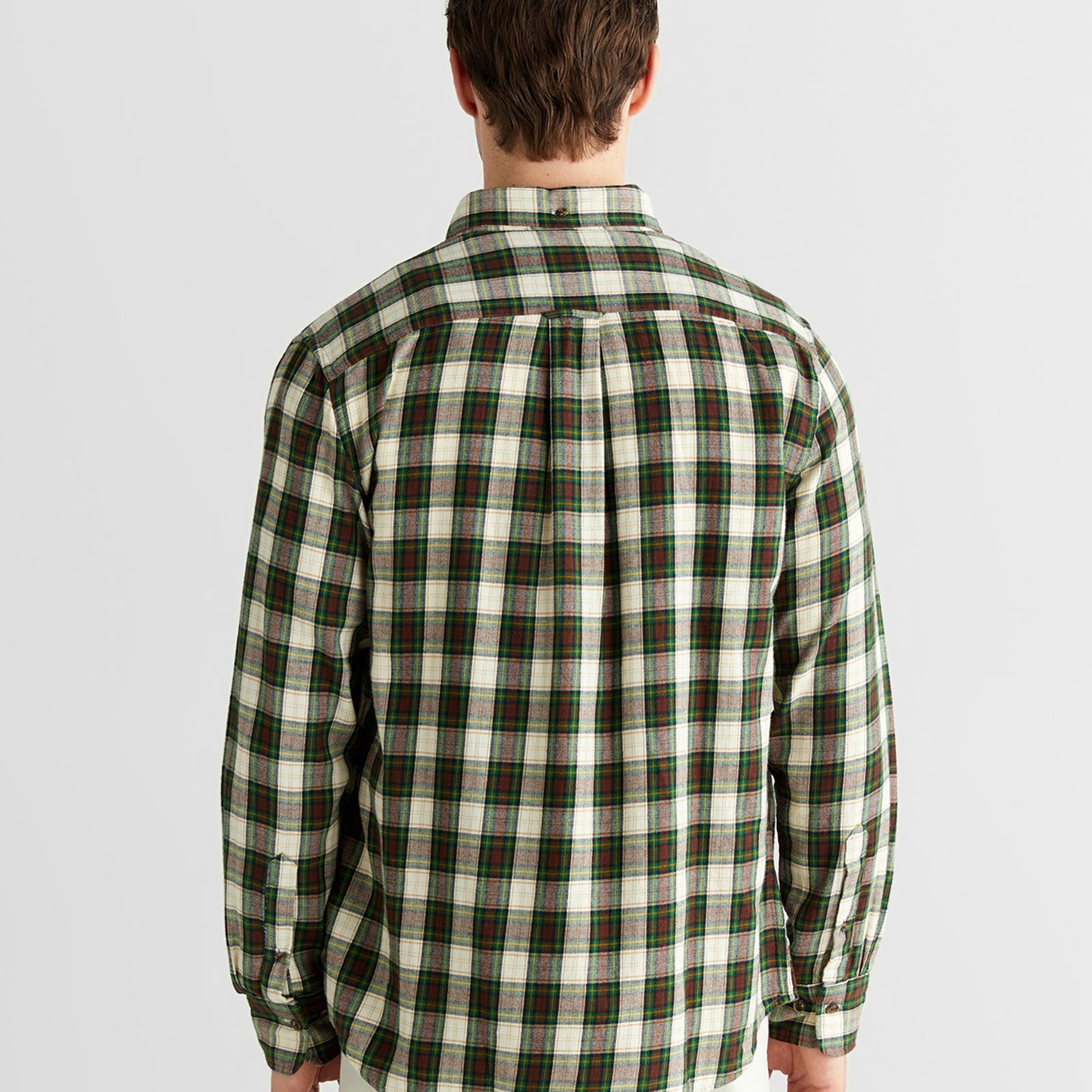 GANT Erkek Krem Regular Fit Düğmeli Gömlek