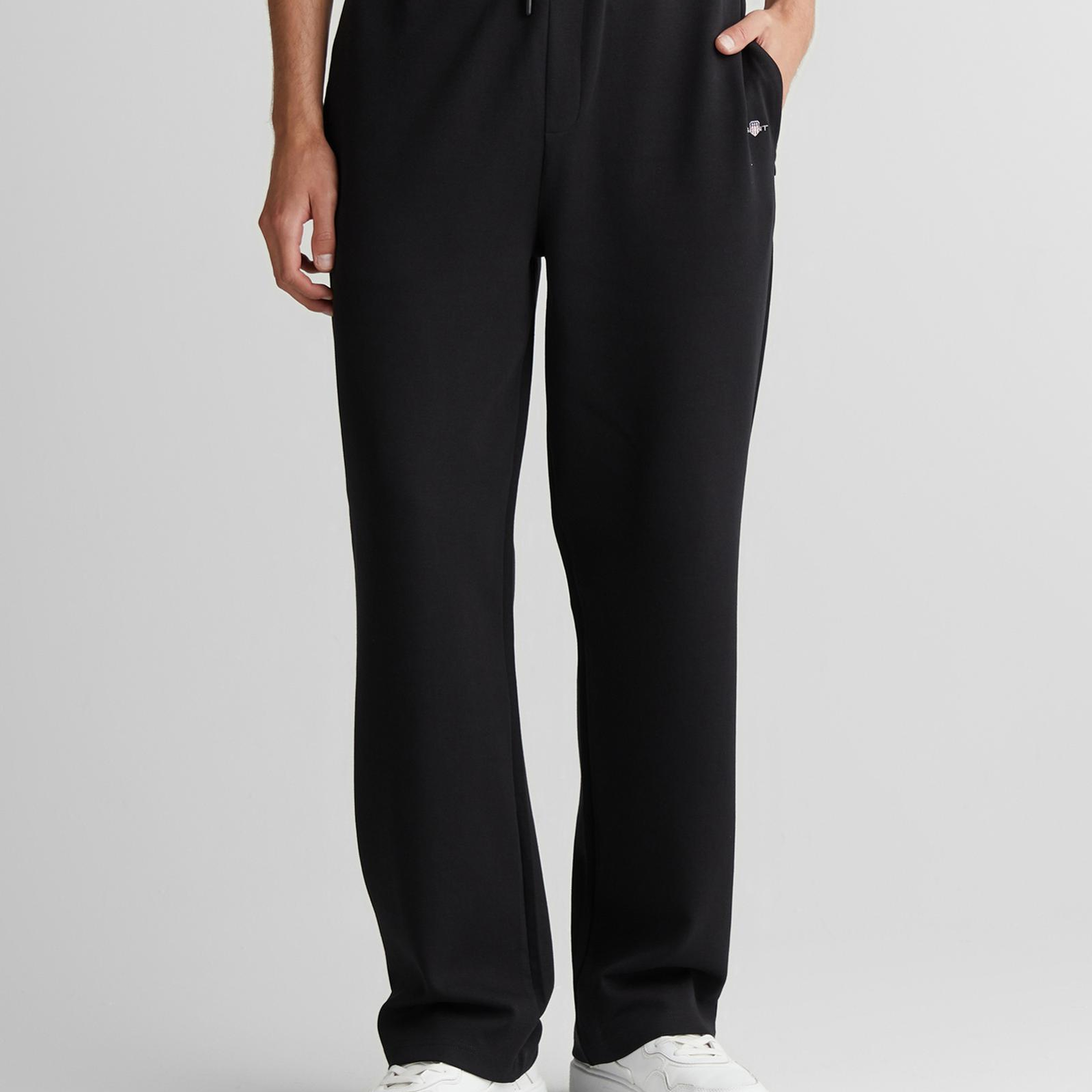 GANT Erkek Siyah Relaxed Fit Eşofman