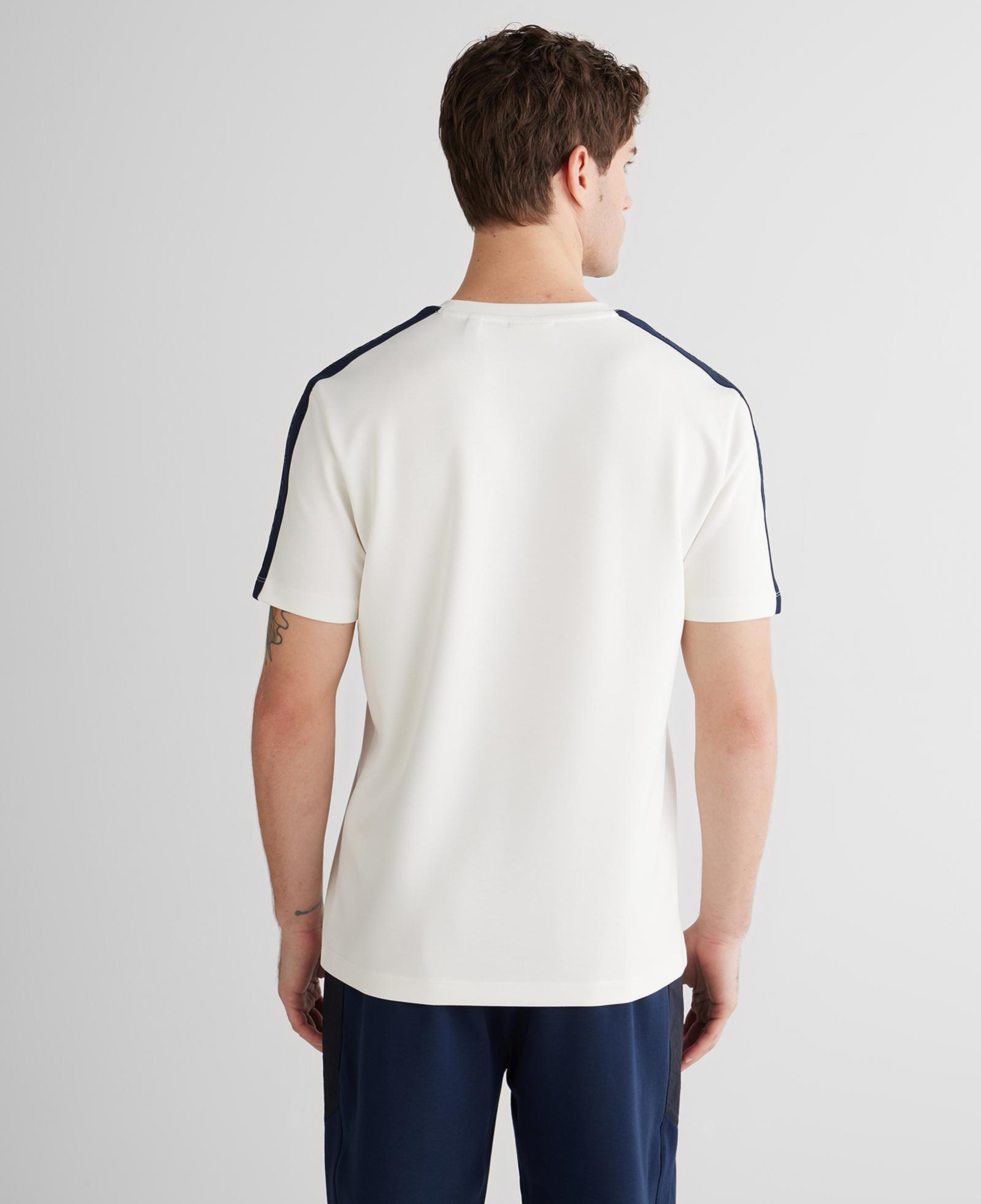 GANT Erkek Beyaz Regular Fit T-Shirt