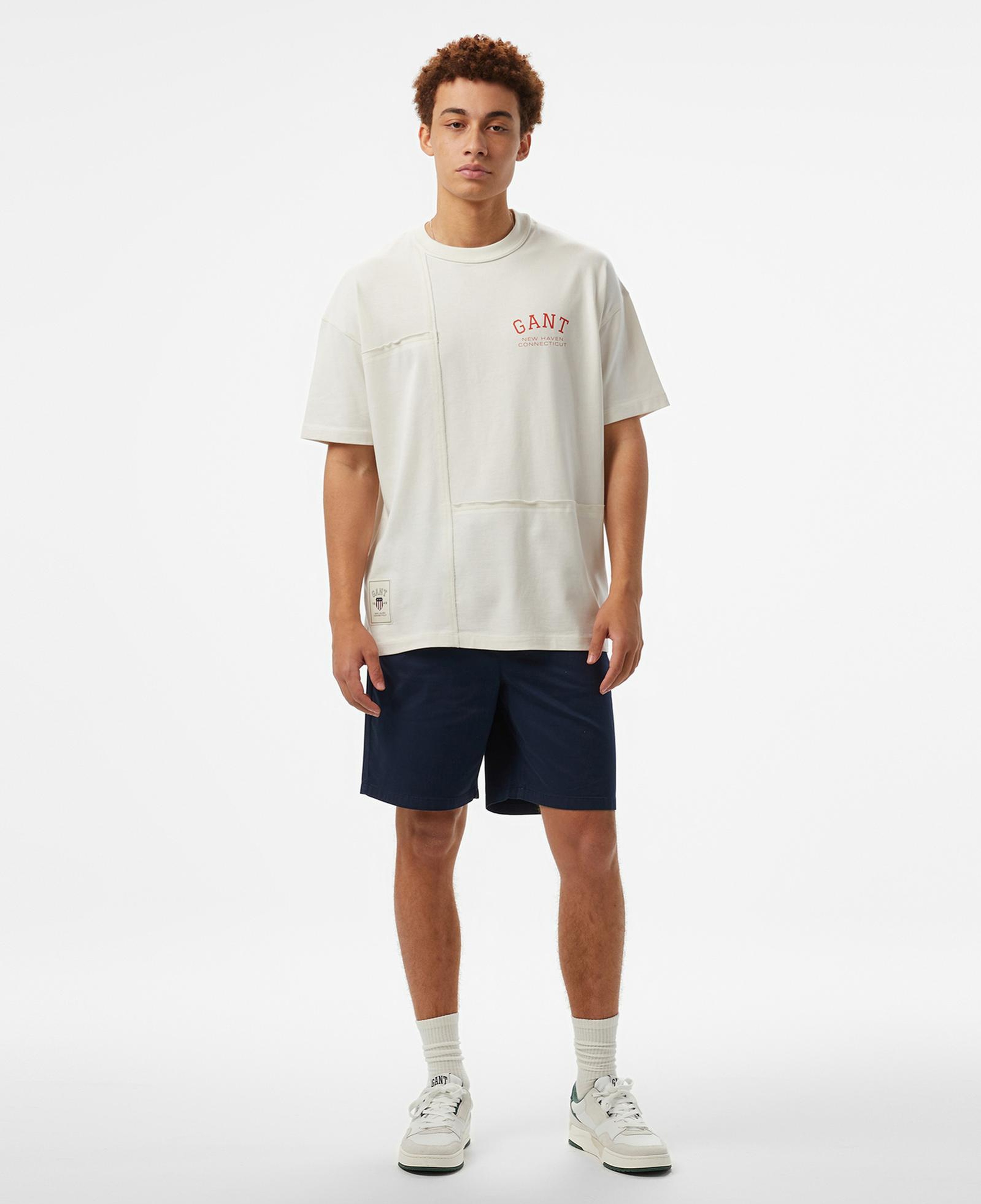 GANT Erkek Beyaz T-Shirt