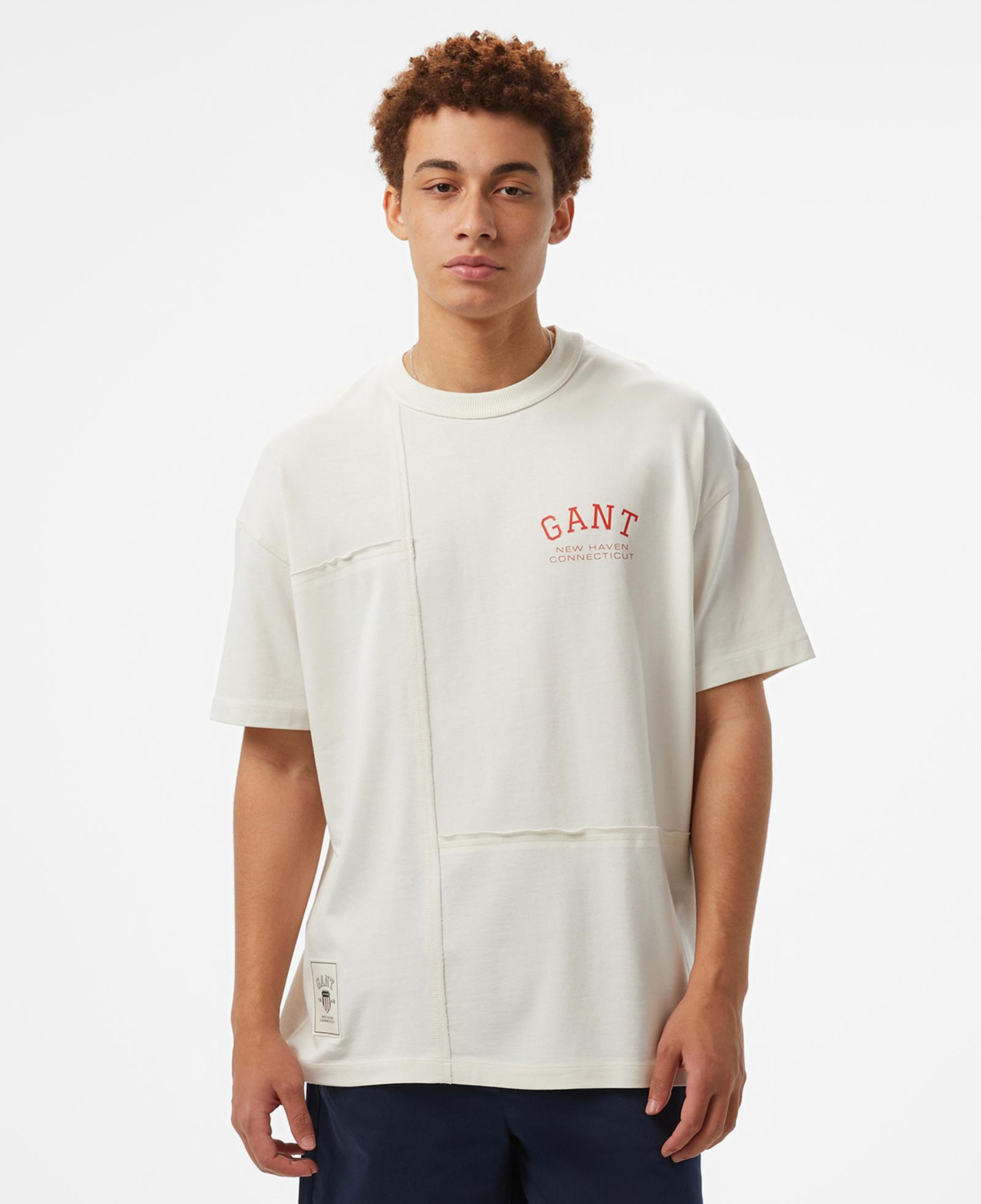 GANT Erkek Beyaz T-Shirt