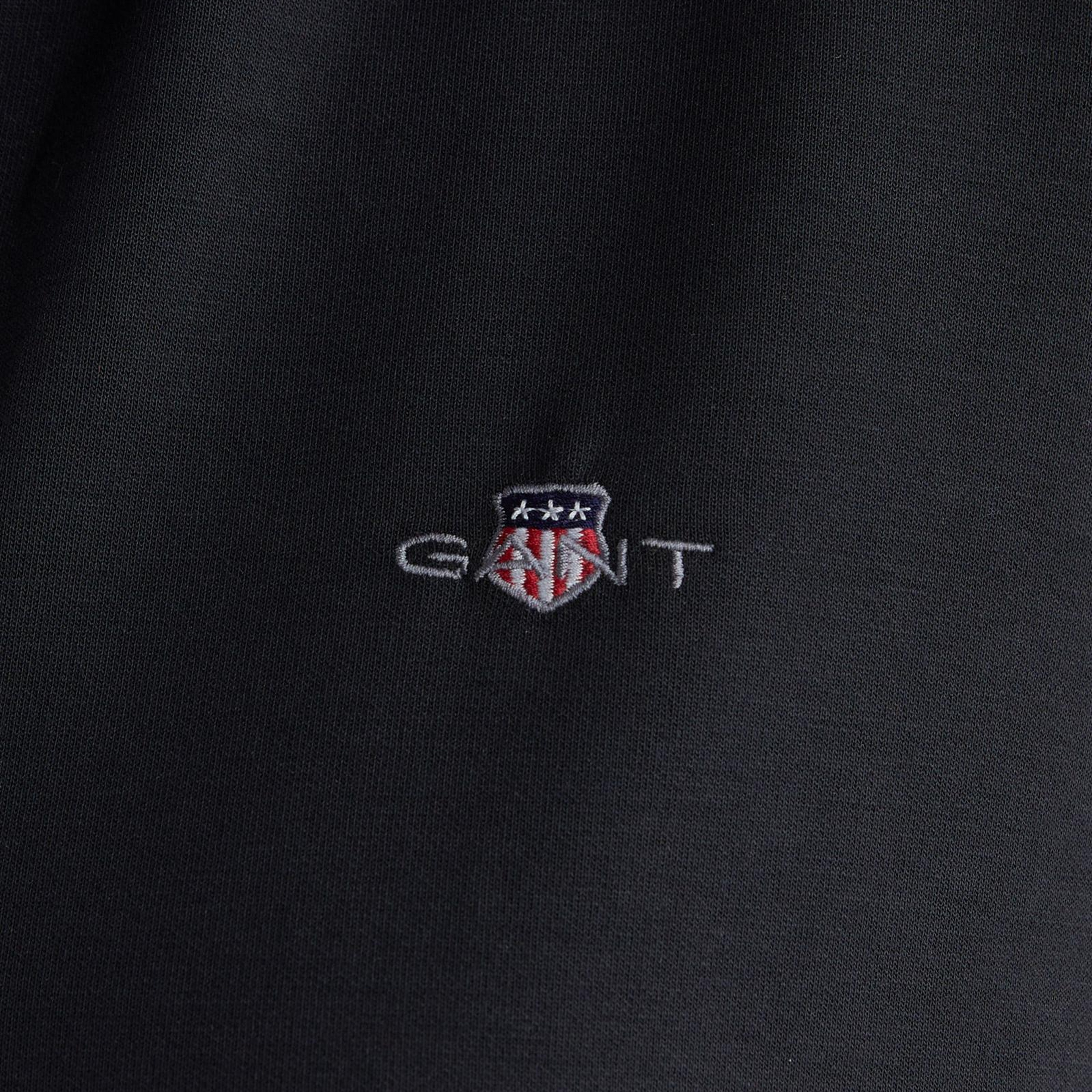GANT Kadın Siyah Relaxed Fit Polo Yaka Polo