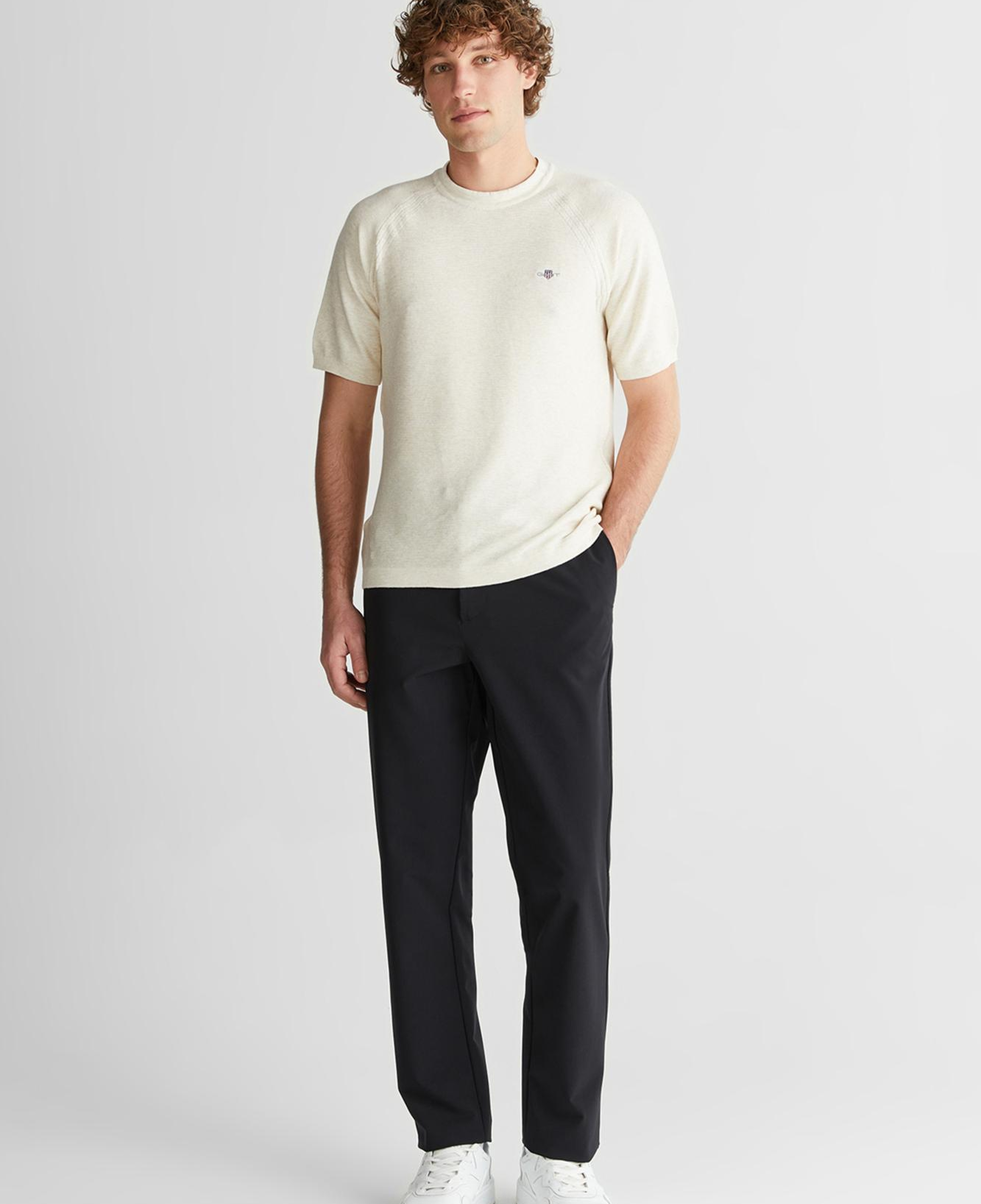 GANT Erkek Siyah Pantolon