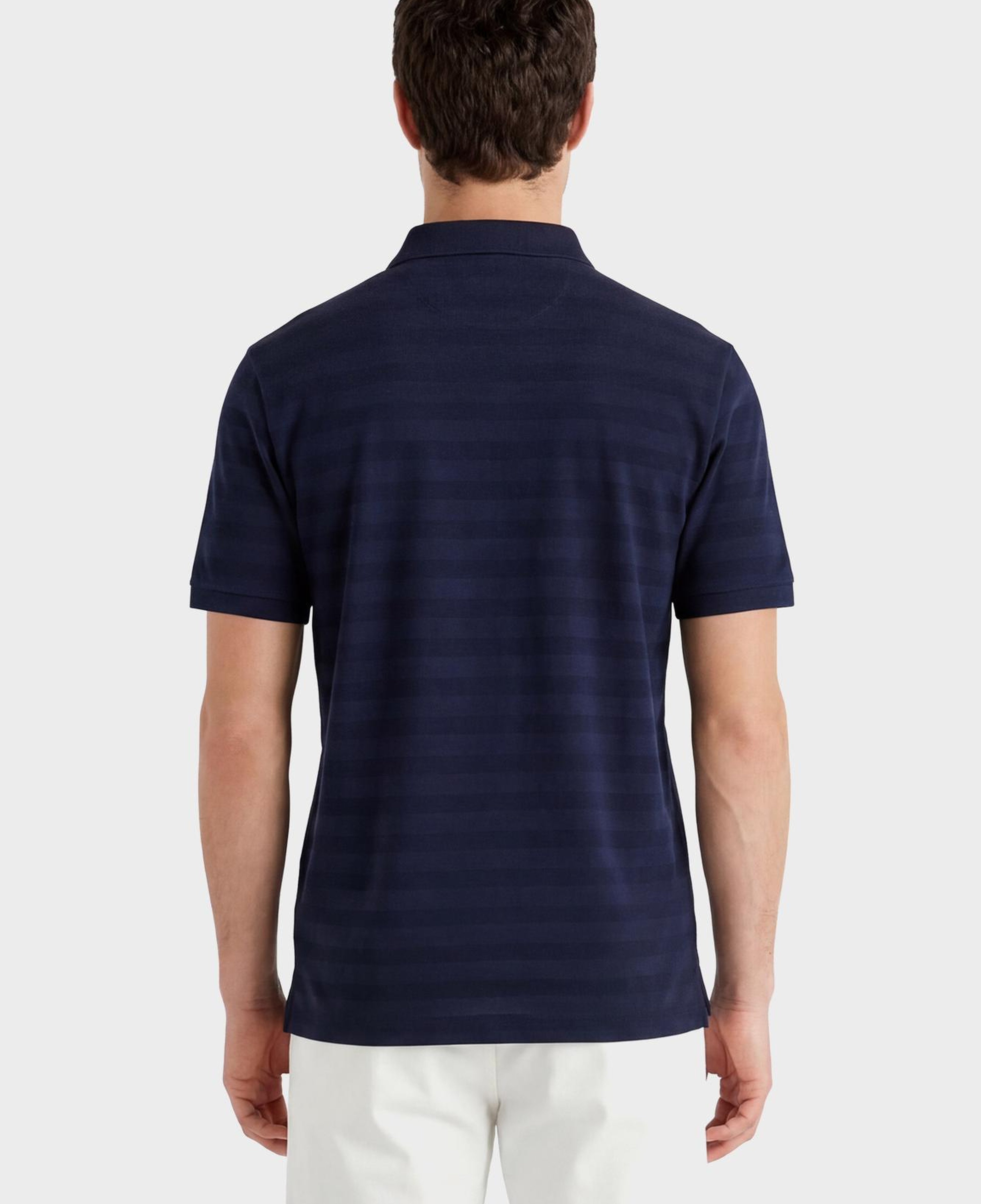 GANT Erkek Lacivert Regular Fit Polo Yaka T-Shirt