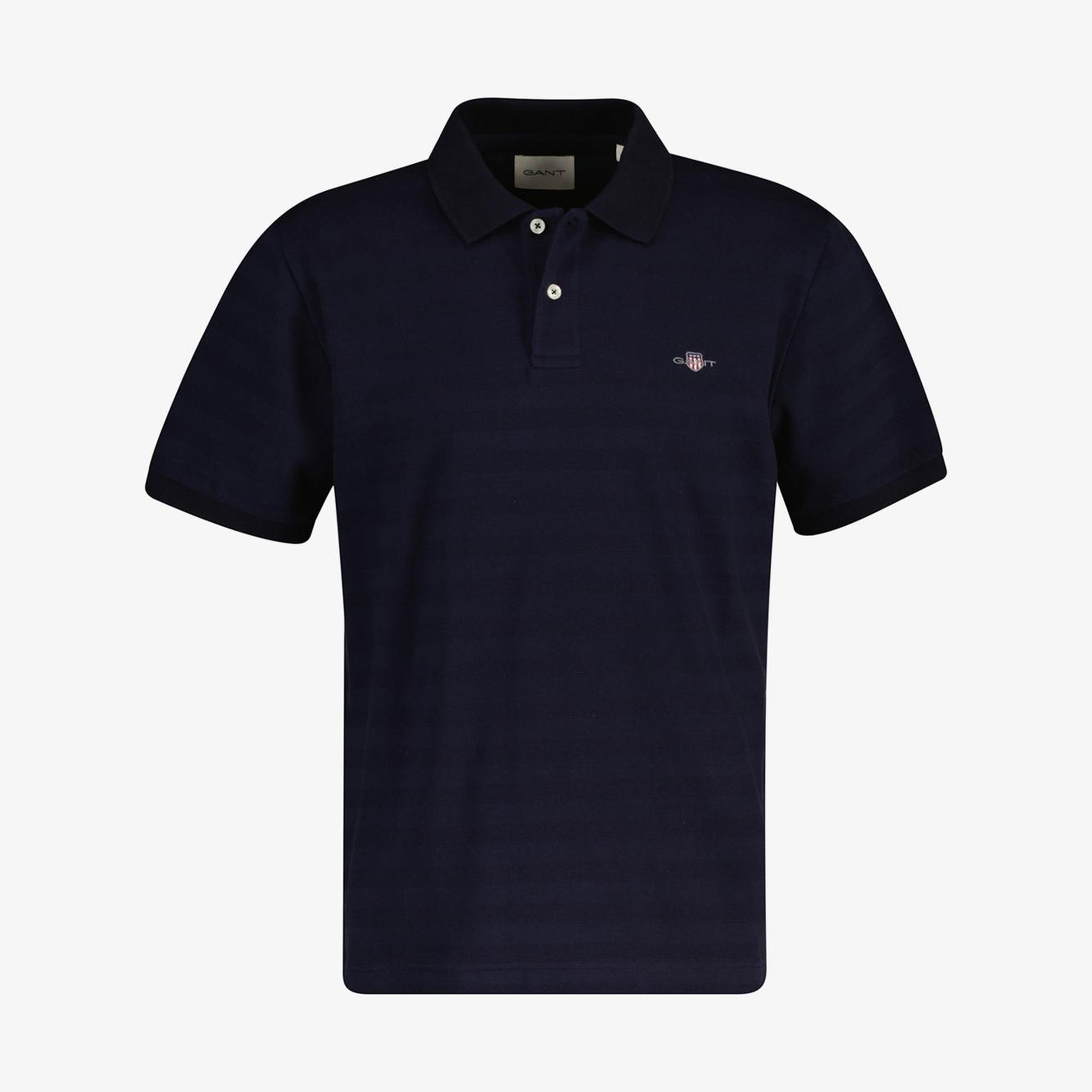 GANT Erkek Lacivert Regular Fit Polo Yaka T-Shirt