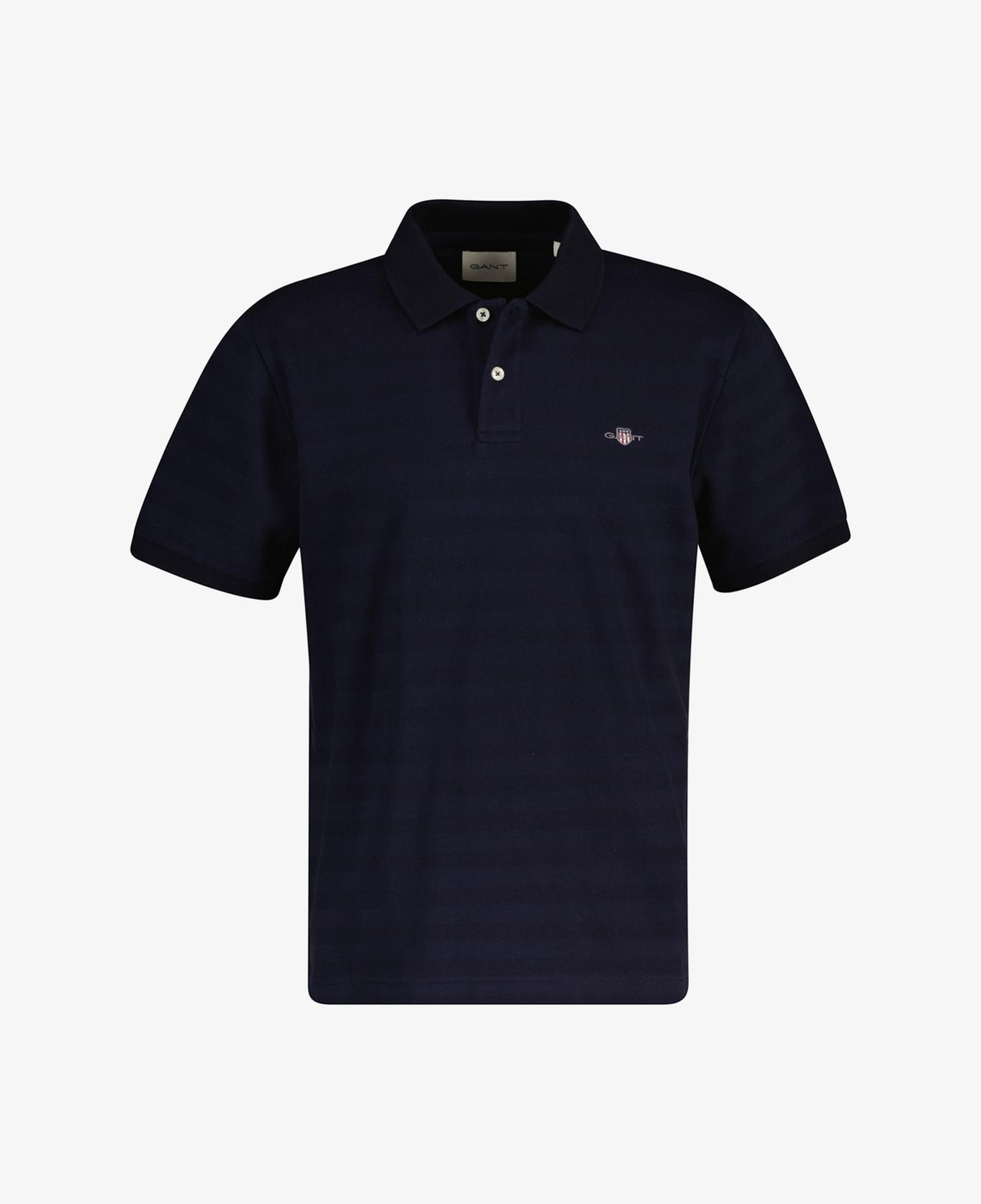 GANT Erkek Lacivert Regular Fit Polo Yaka T-Shirt