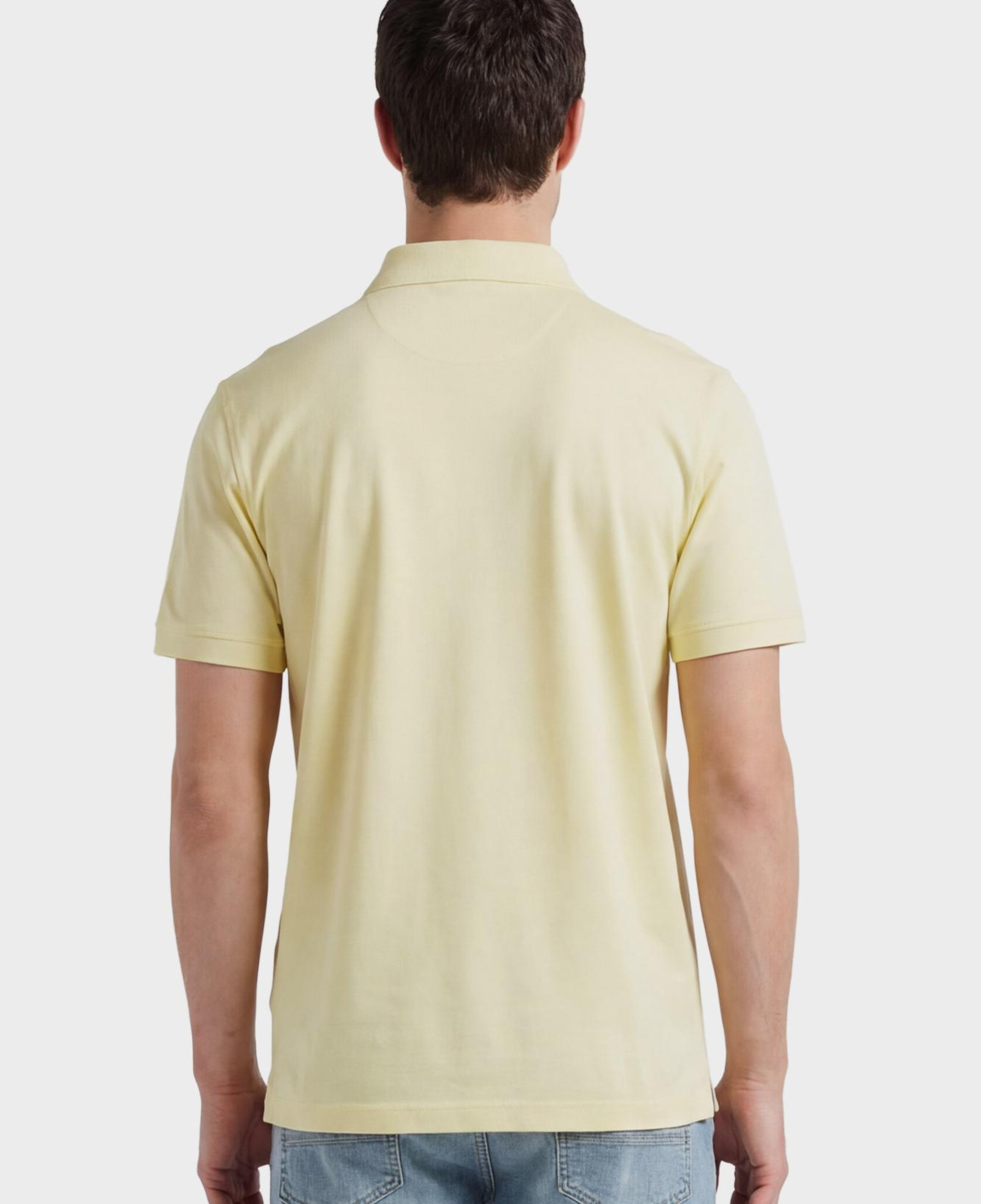 GANT Erkek Sarı Regular Fit Polo Yaka T-Shirt