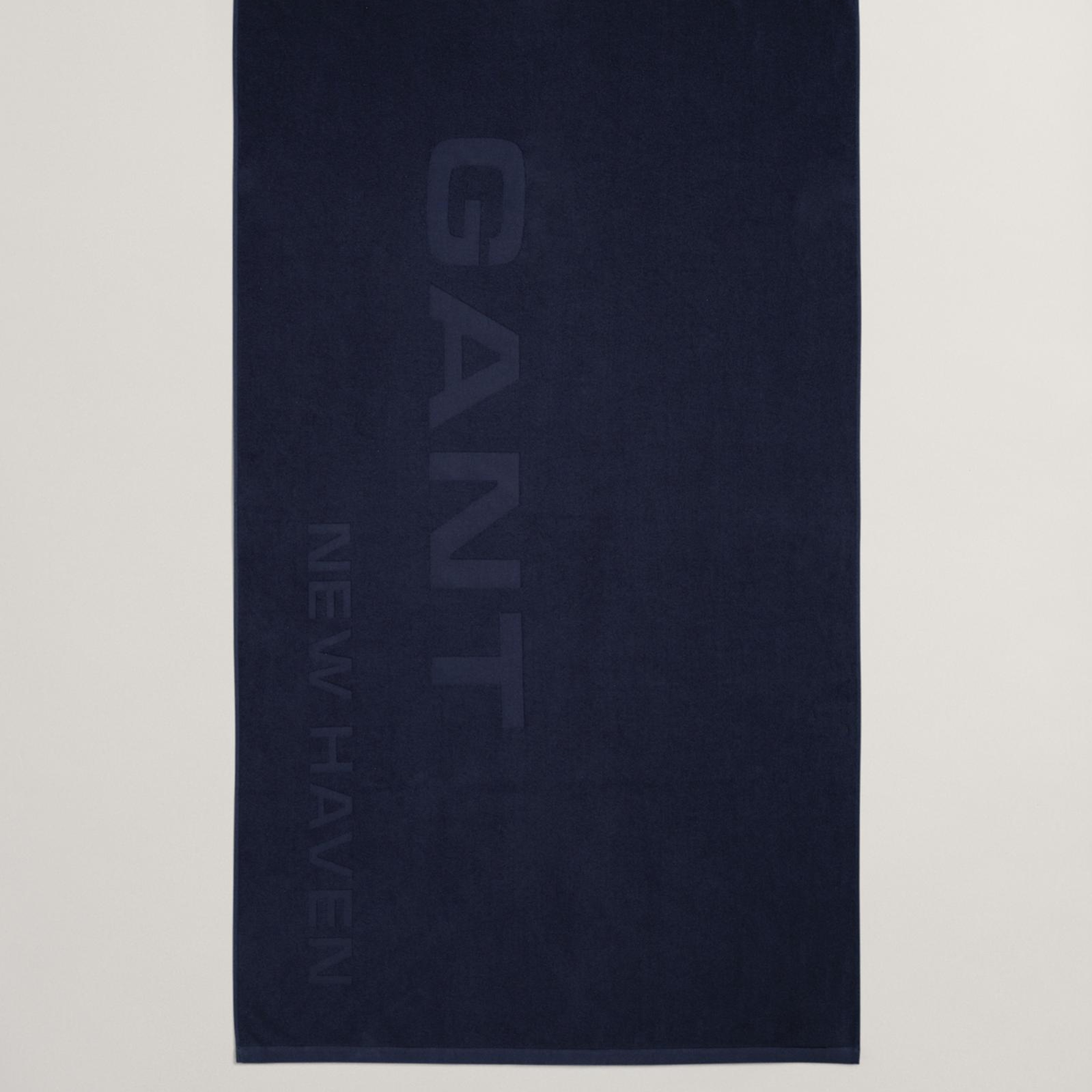 GANT Unisex Lacivert Logolu Havlu
