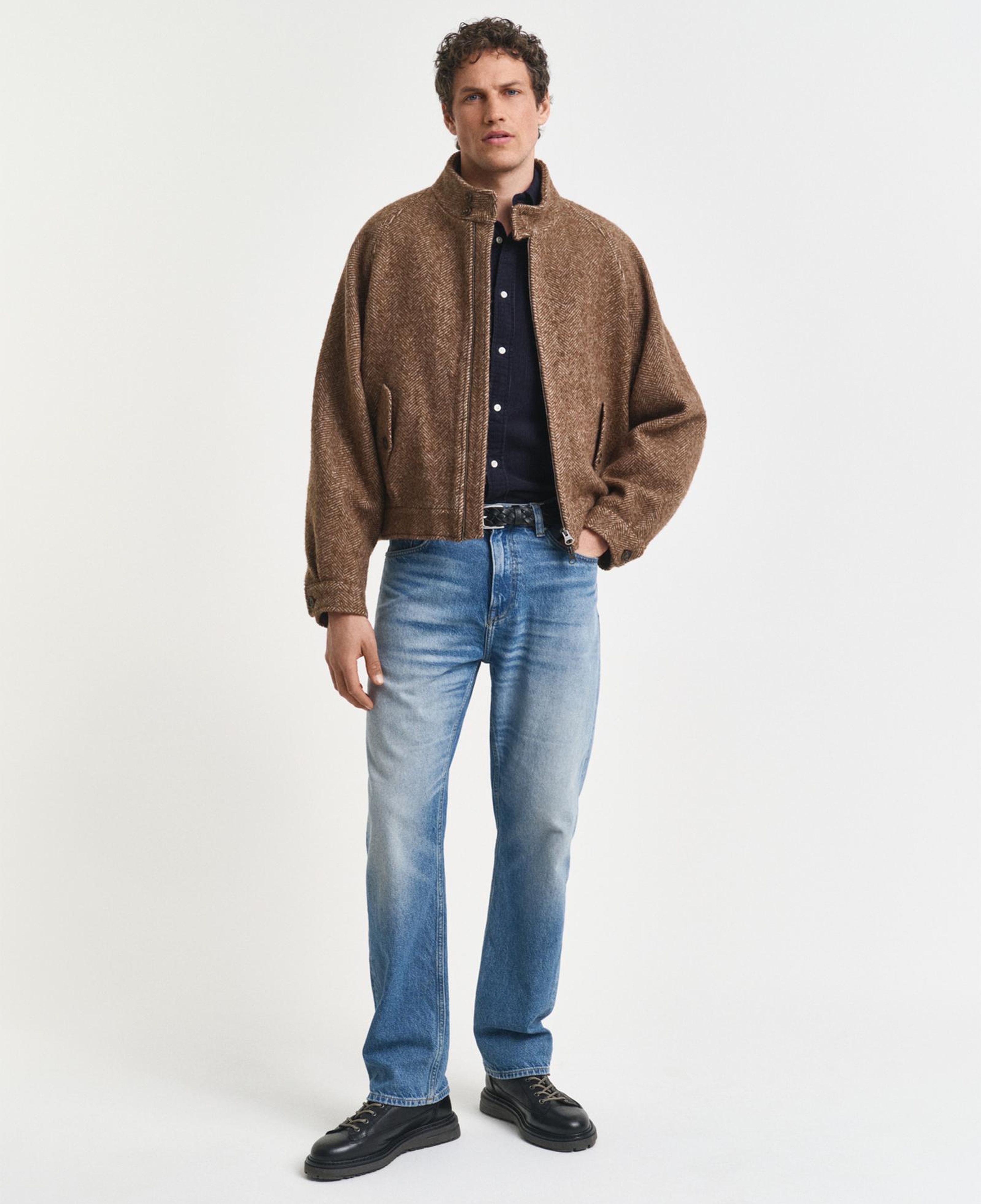 GANT Erkek Lacivert Regular Fit Düğmeli Gömlek