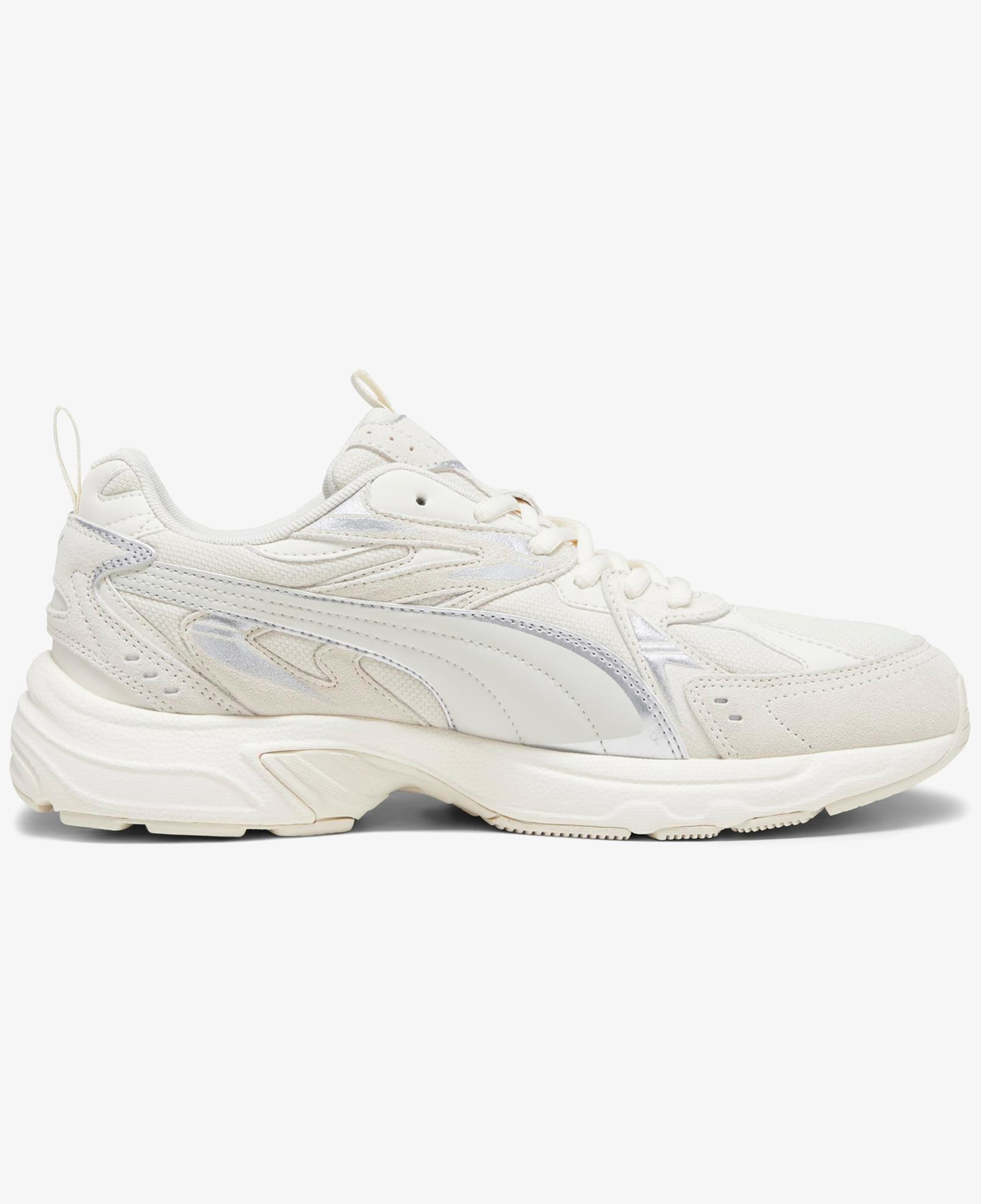 Puma Milenio Tech Suede Unisex Beyaz Günlük Spor Ayakkabı