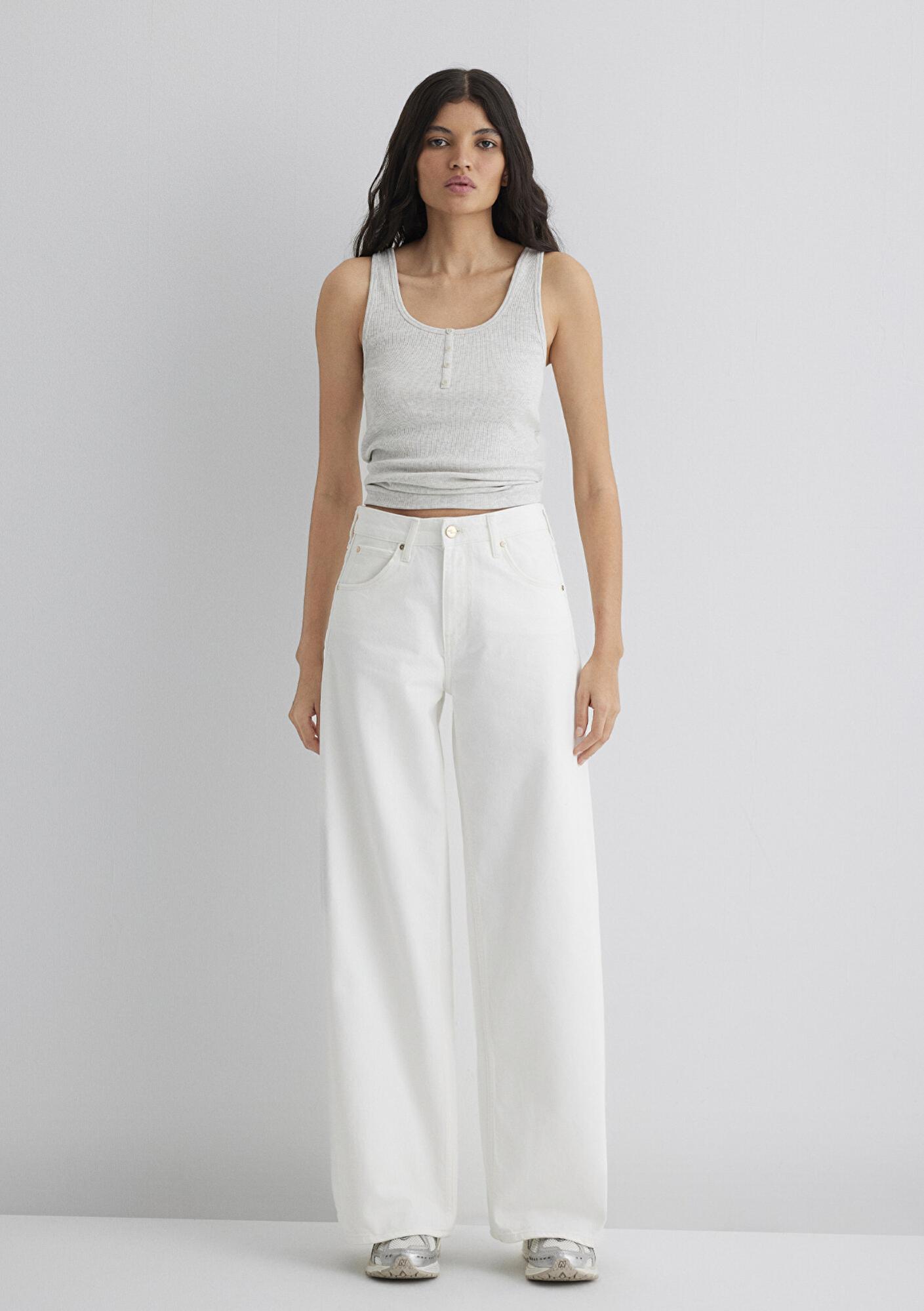 Mavi Siena Icon Beyaz Jean Pantolon 1010763-89723