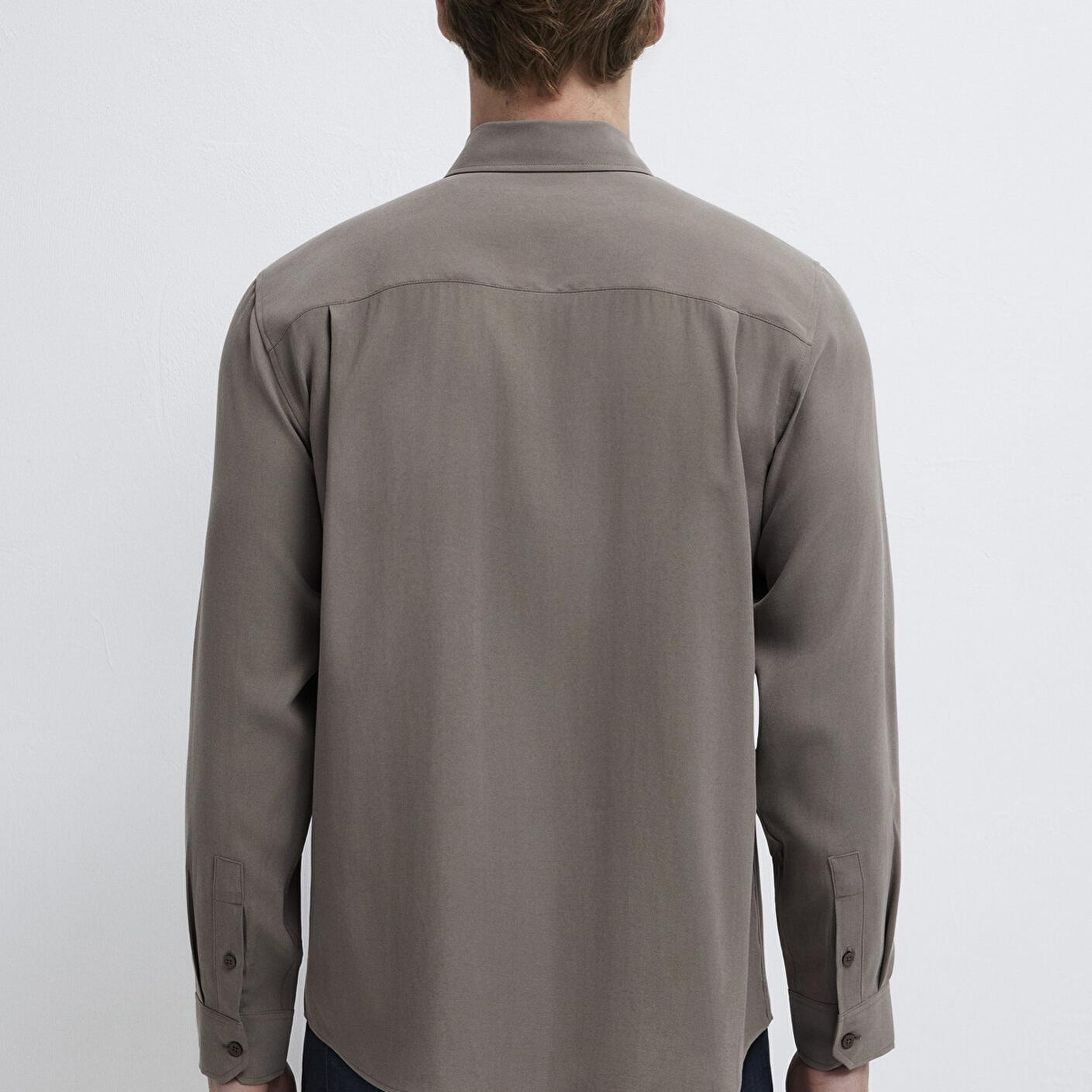 Mavi Soft Premium Kahverengi Gömlek Regular Fit / Normal Kesim 0212010-87875