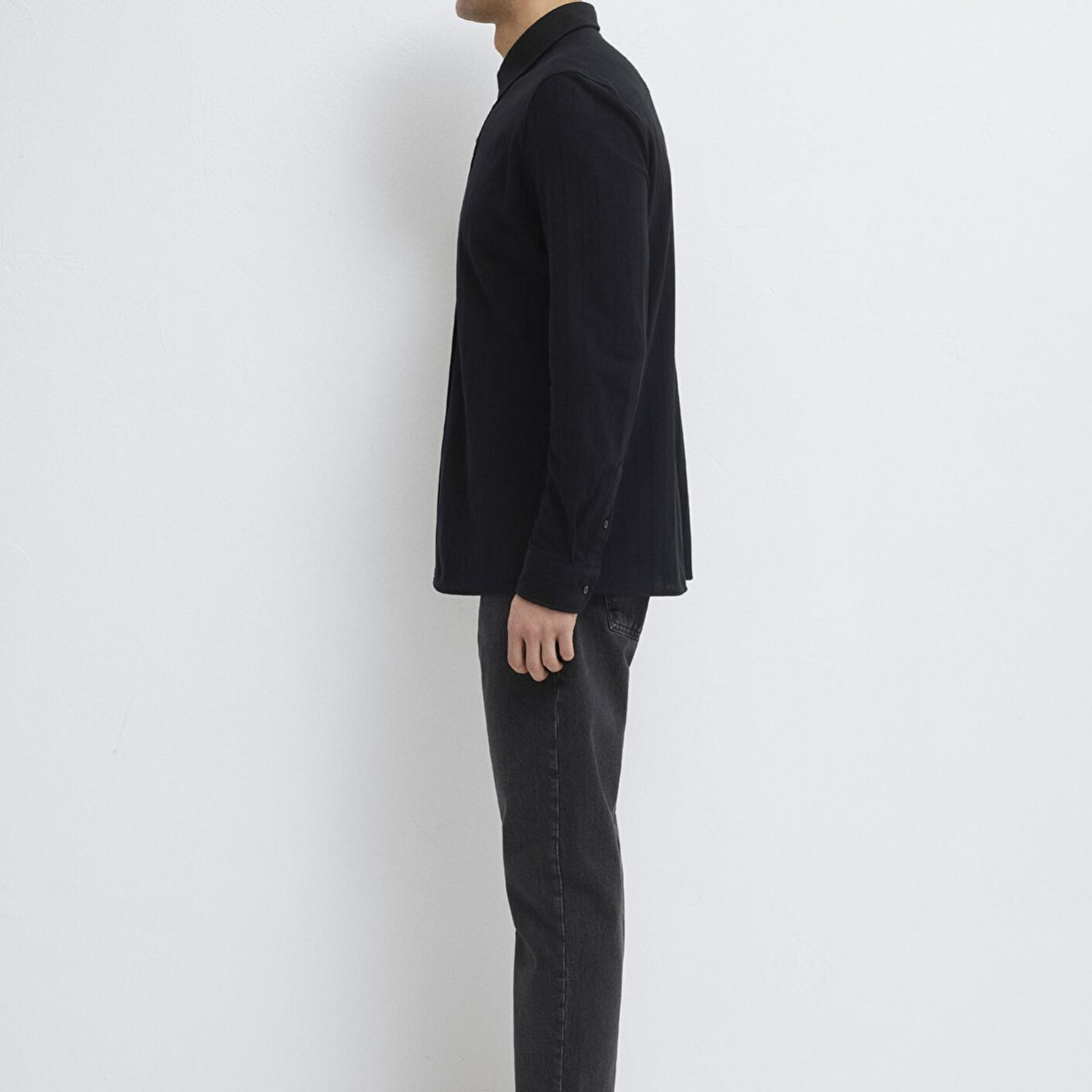 Mavi Siyah Gömlek Regular Fit / Normal Kesim 0212062-900