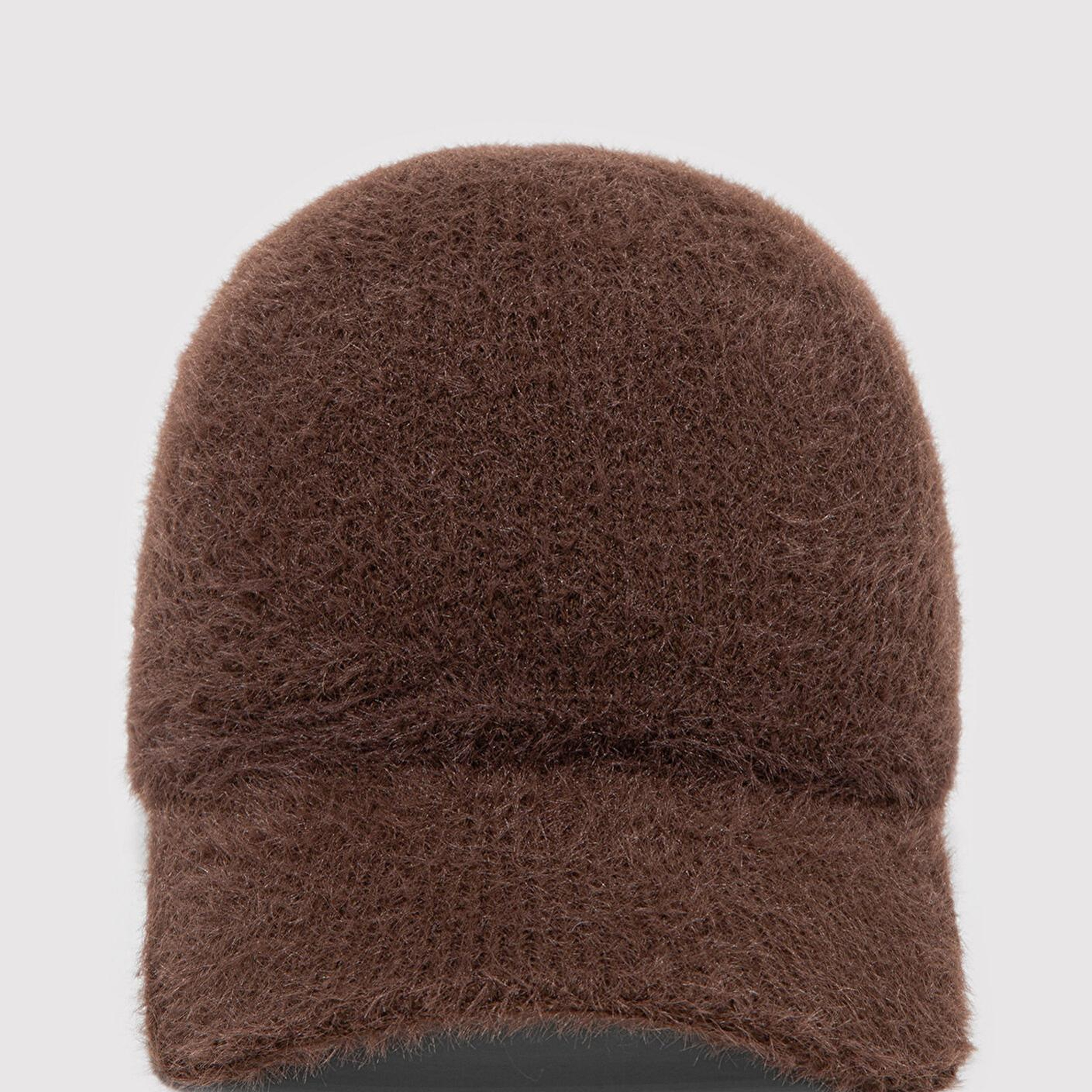 Mavi Peluş Kahverengi Şapka 1914003-29871