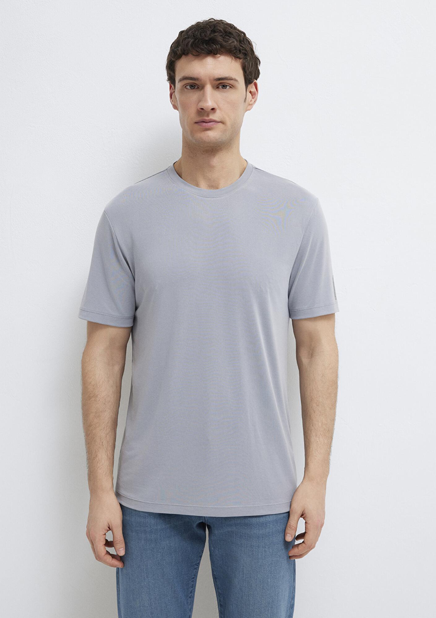 Mavi Soft-Premium Gri Tişört Regular Fit / Normal Kesim 0613469-86958