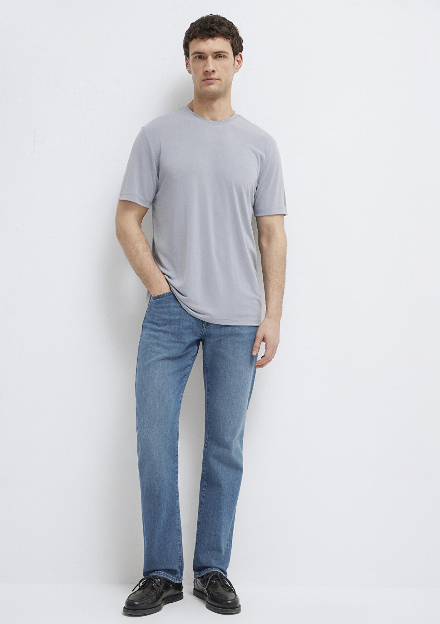 Mavi Soft-Premium Gri Tişört Regular Fit / Normal Kesim 0613469-86958