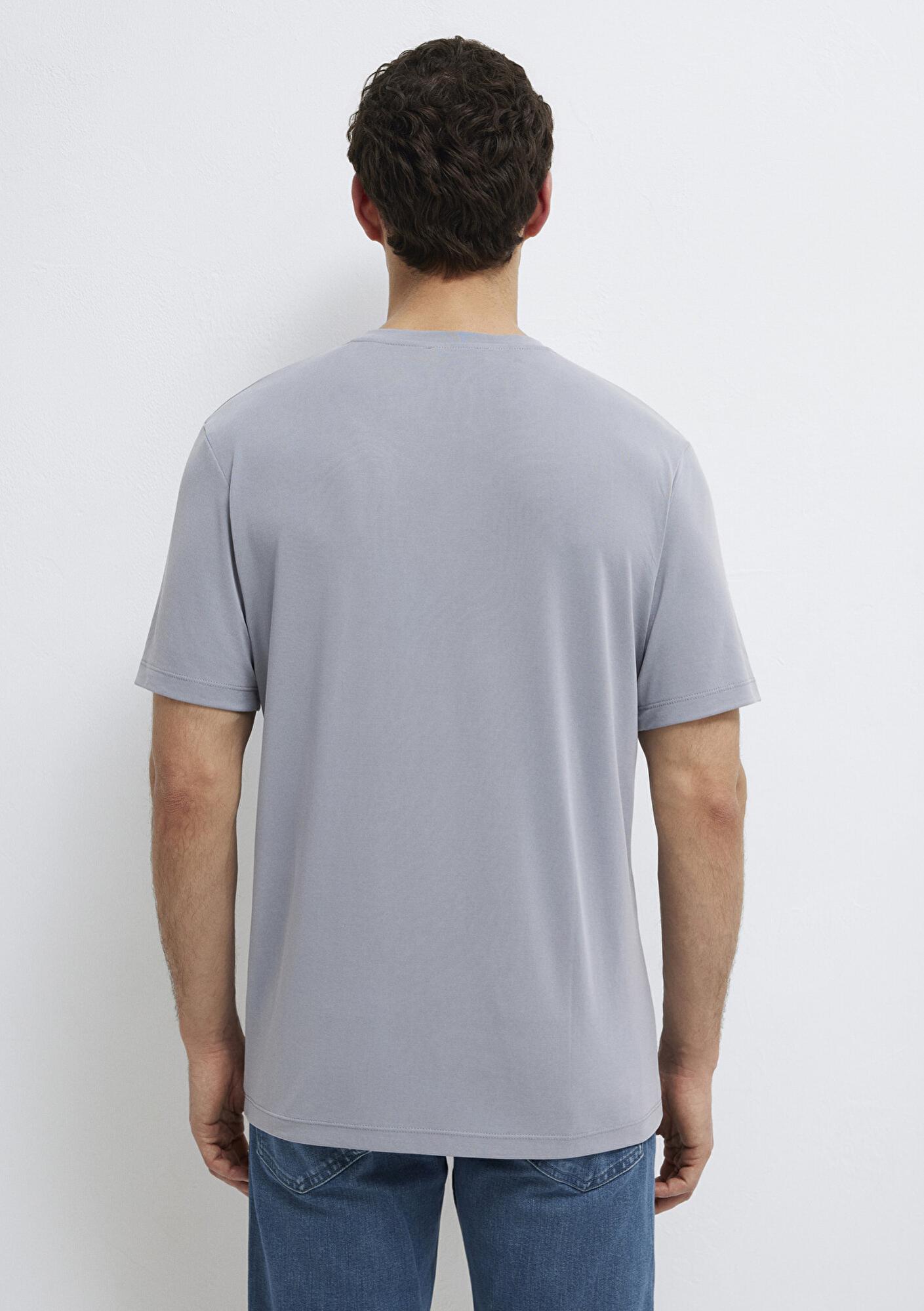 Mavi Soft-Premium Gri Tişört Regular Fit / Normal Kesim 0613469-86958