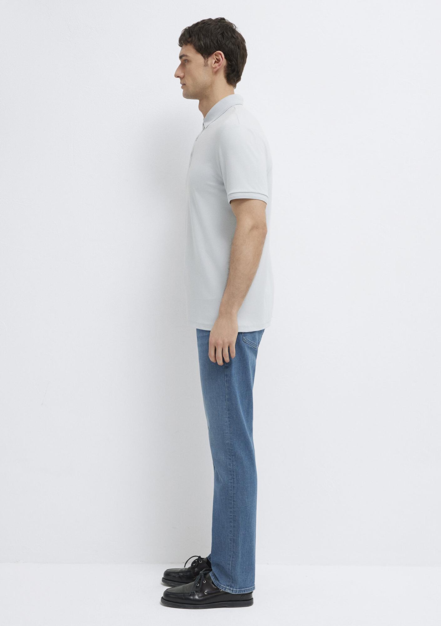 Mavi Soft Premium Mavi Polo Tişört Slim Fit / Dar Kesim 0613006-70802