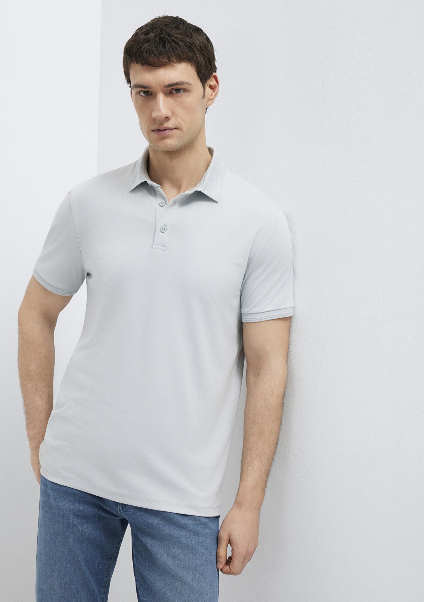 Mavi Soft Premium Mavi Polo Tişört Slim Fit / Dar Kesim 0613006-70802