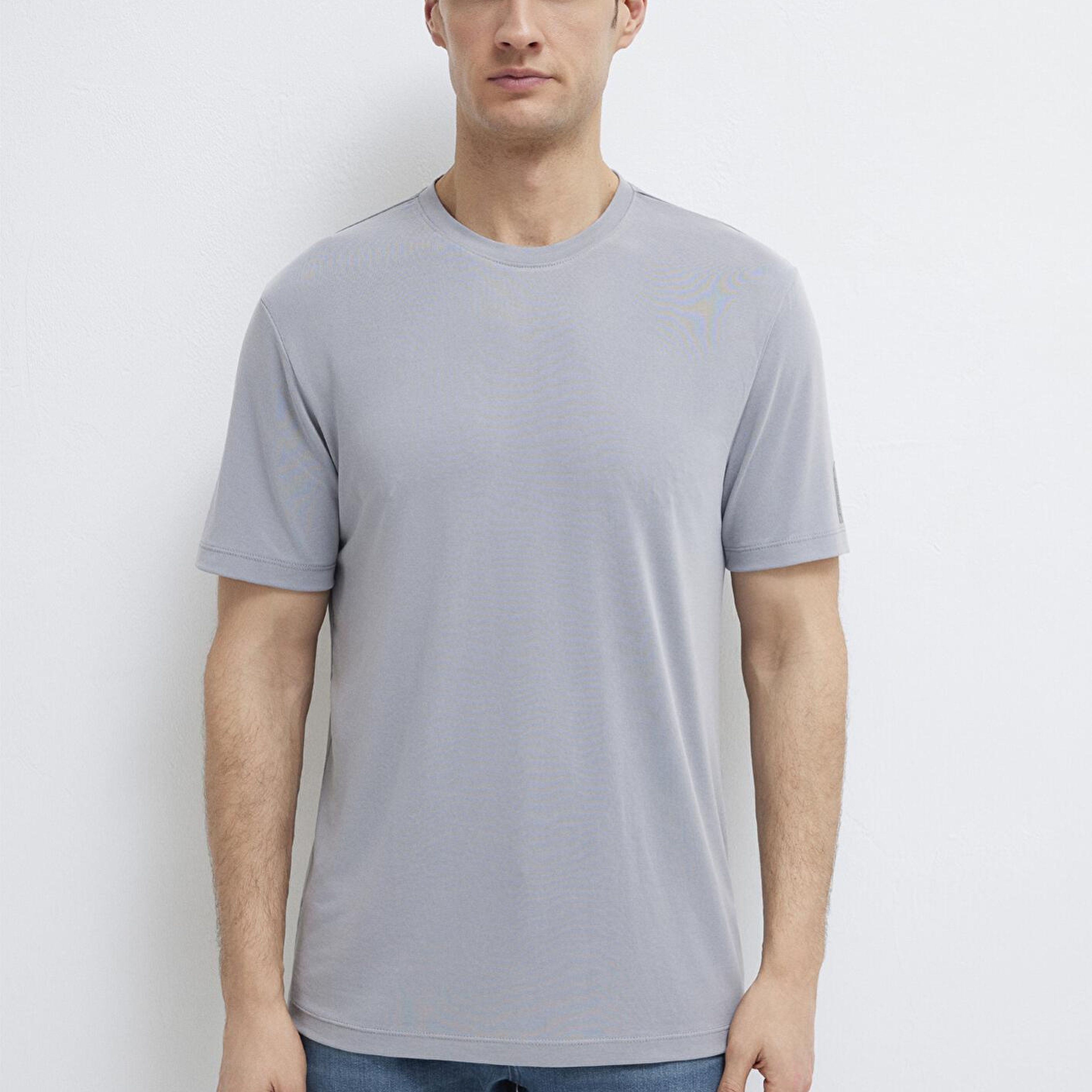 Mavi Soft-Premium Gri Tişört Regular Fit / Normal Kesim 0613469-86958