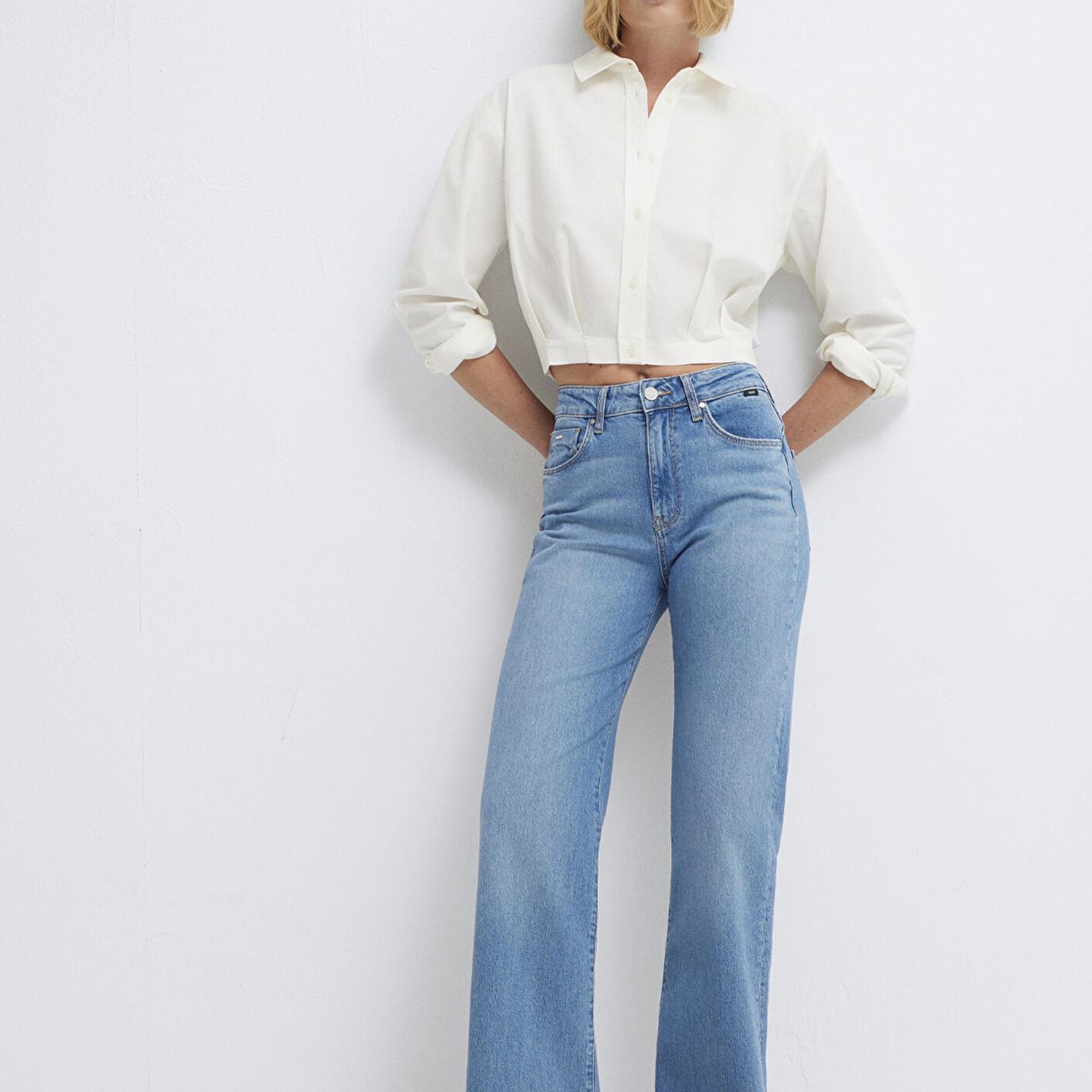 Mavi Victoria Mavi Edition Gölgeli Açık Mavi Jean Pantolon 101072-A3779