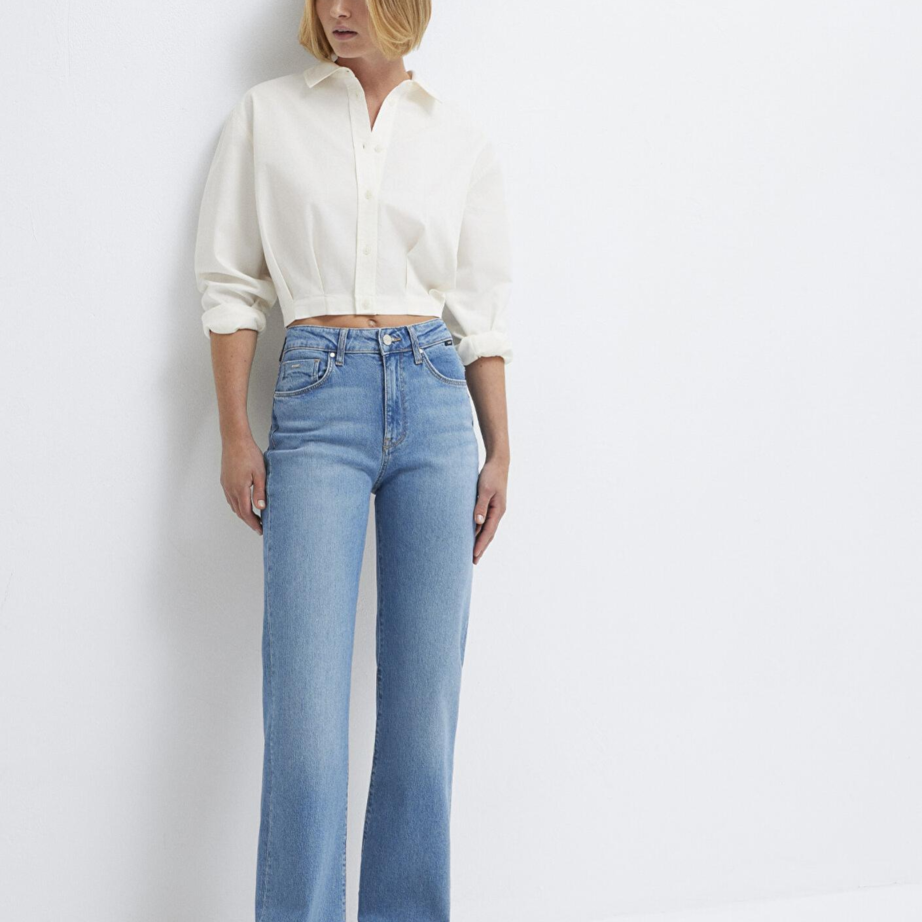 Mavi Victoria Mavi Edition Gölgeli Açık Mavi Jean Pantolon 101072-A3779