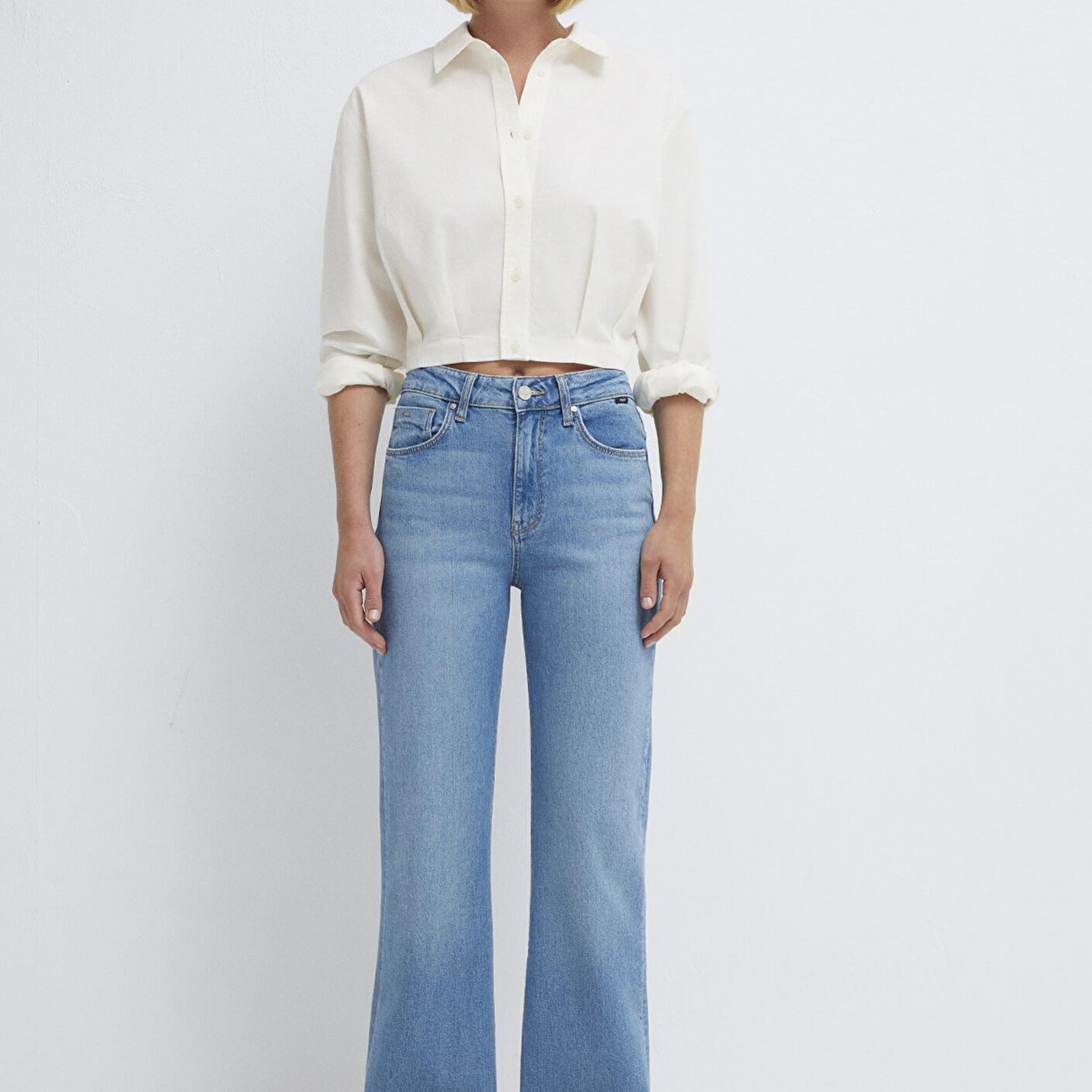 Mavi Victoria Mavi Edition Gölgeli Açık Mavi Jean Pantolon 101072-A3779