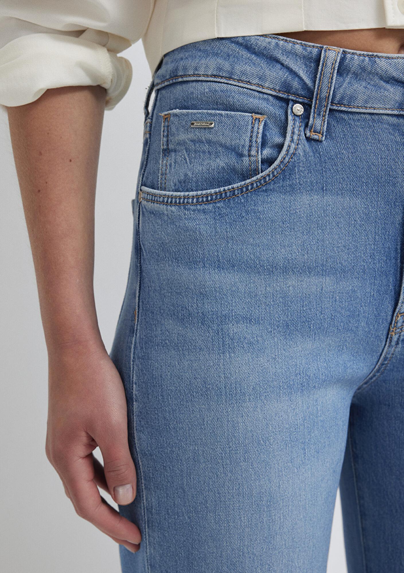 Mavi Victoria Mavi Edition Gölgeli Açık Mavi Jean Pantolon 101072-A3779