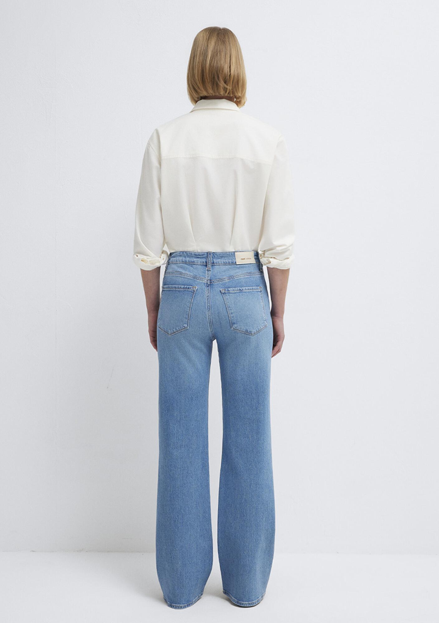 Mavi Victoria Mavi Edition Gölgeli Açık Mavi Jean Pantolon 101072-A3779