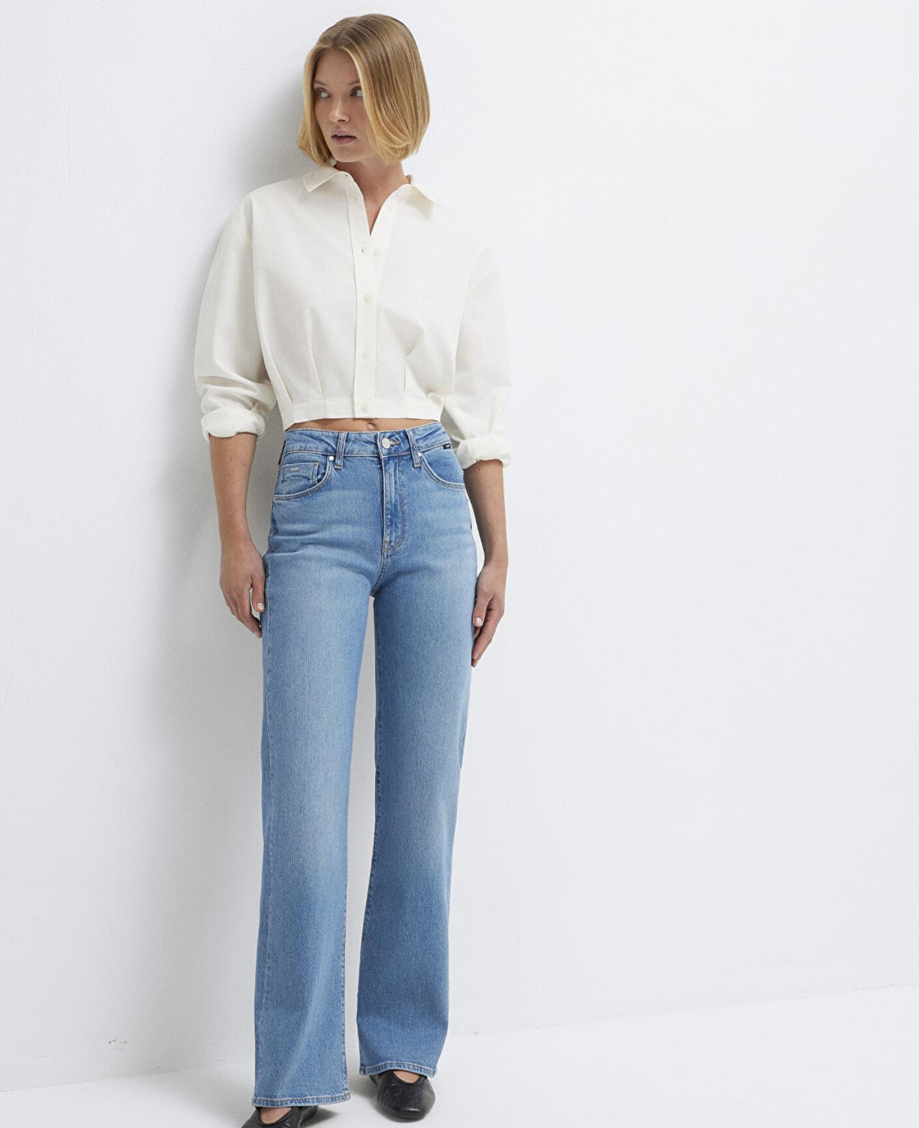 Mavi Victoria Mavi Edition Gölgeli Açık Mavi Jean Pantolon 101072-A3779