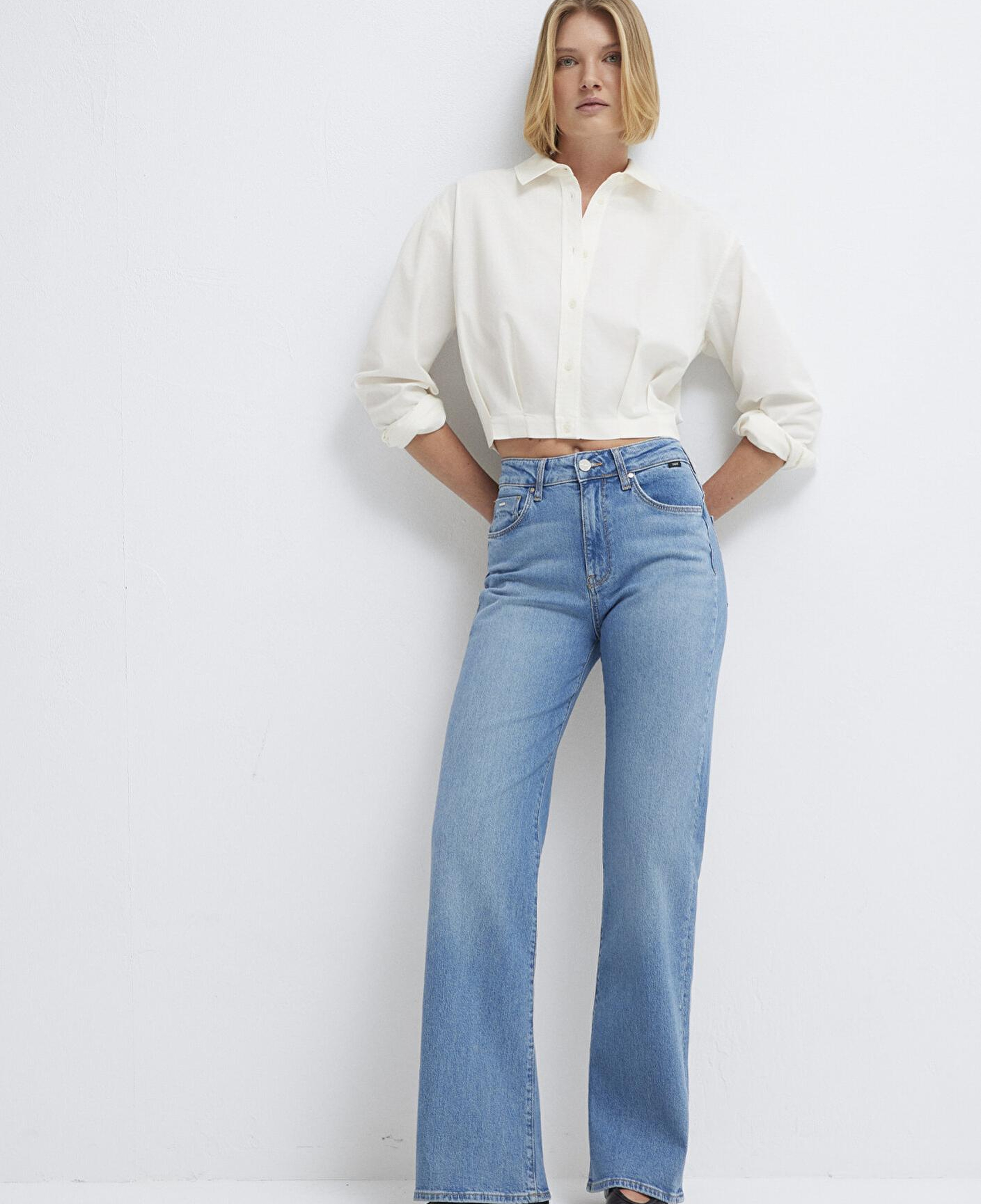 Mavi Victoria Mavi Edition Gölgeli Açık Mavi Jean Pantolon 101072-A3779