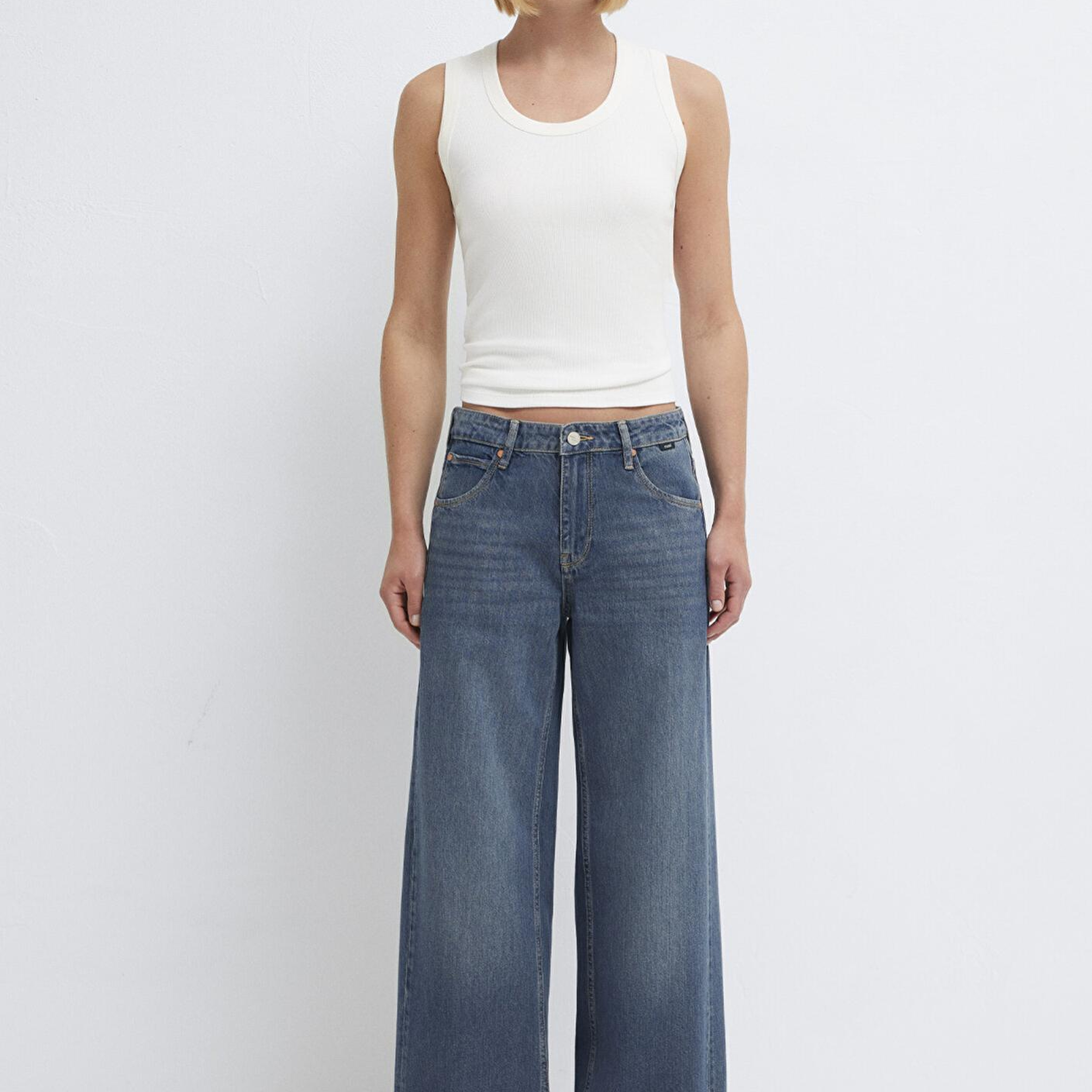 Mavi Siena Iconic Puslu Koyu Mavi Jean Pantolon 1010763-A3778