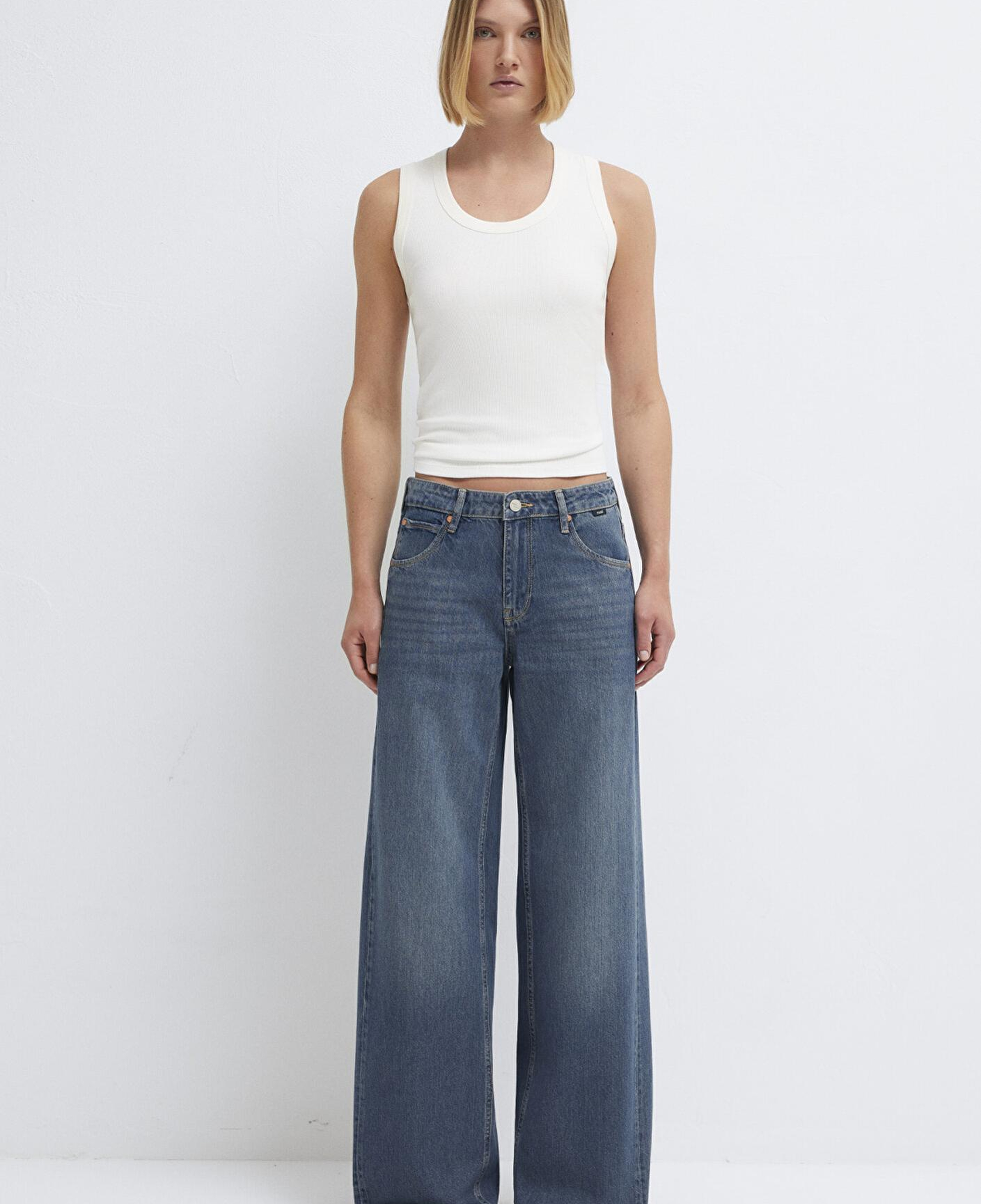 Mavi Siena Iconic Puslu Koyu Mavi Jean Pantolon 1010763-A3778