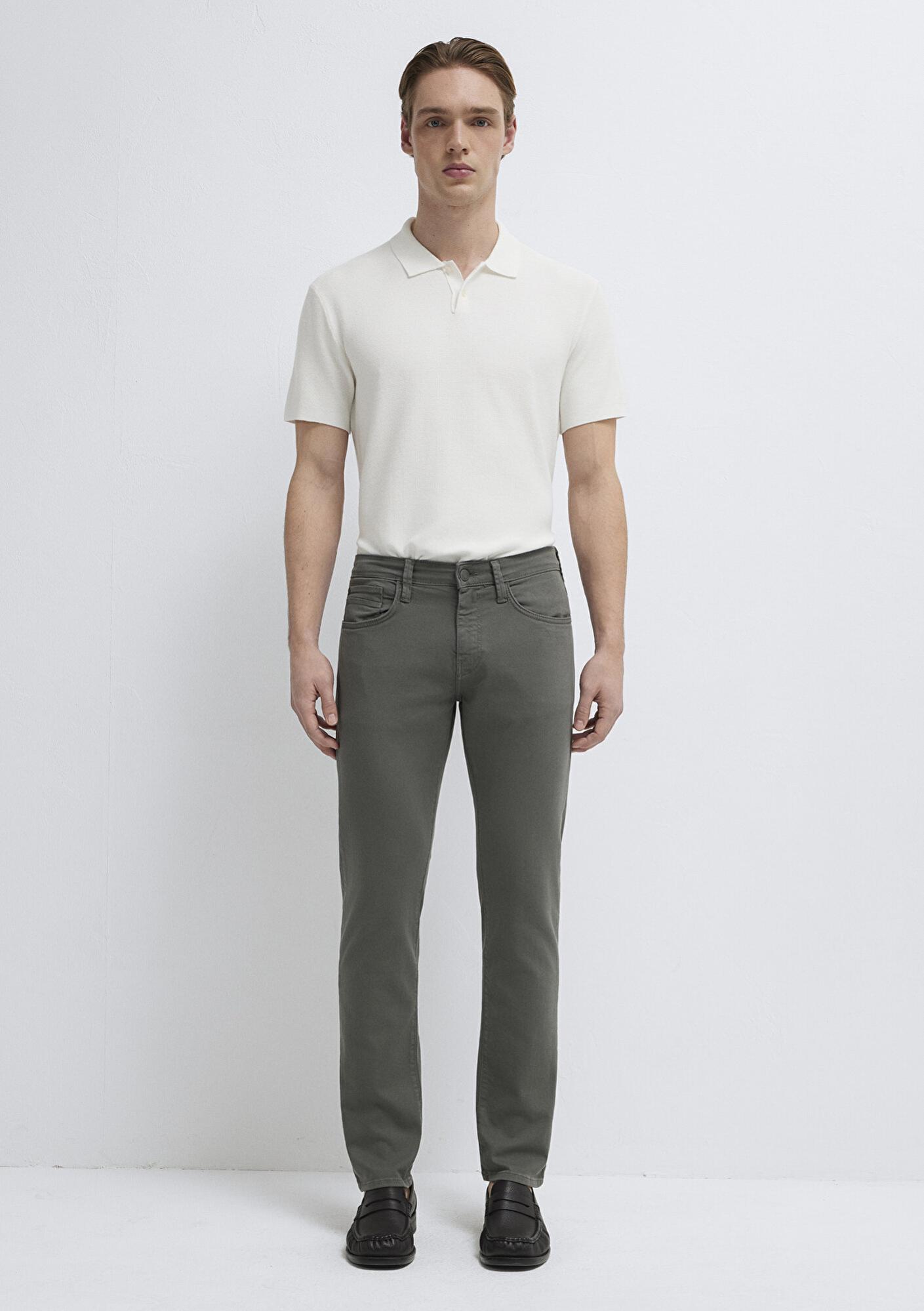 Mavi Jake Yeşil Gabardin Pantolon 00422A2940