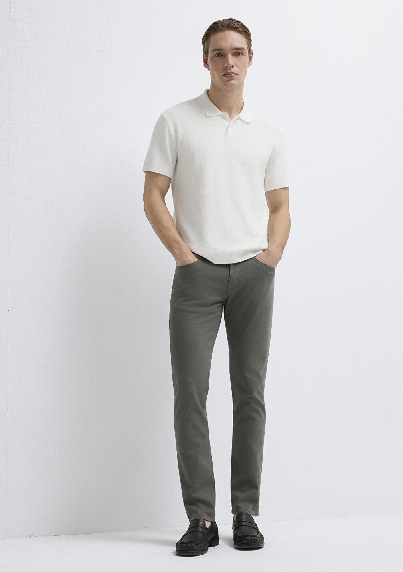 Mavi Jake Yeşil Gabardin Pantolon 00422A2940