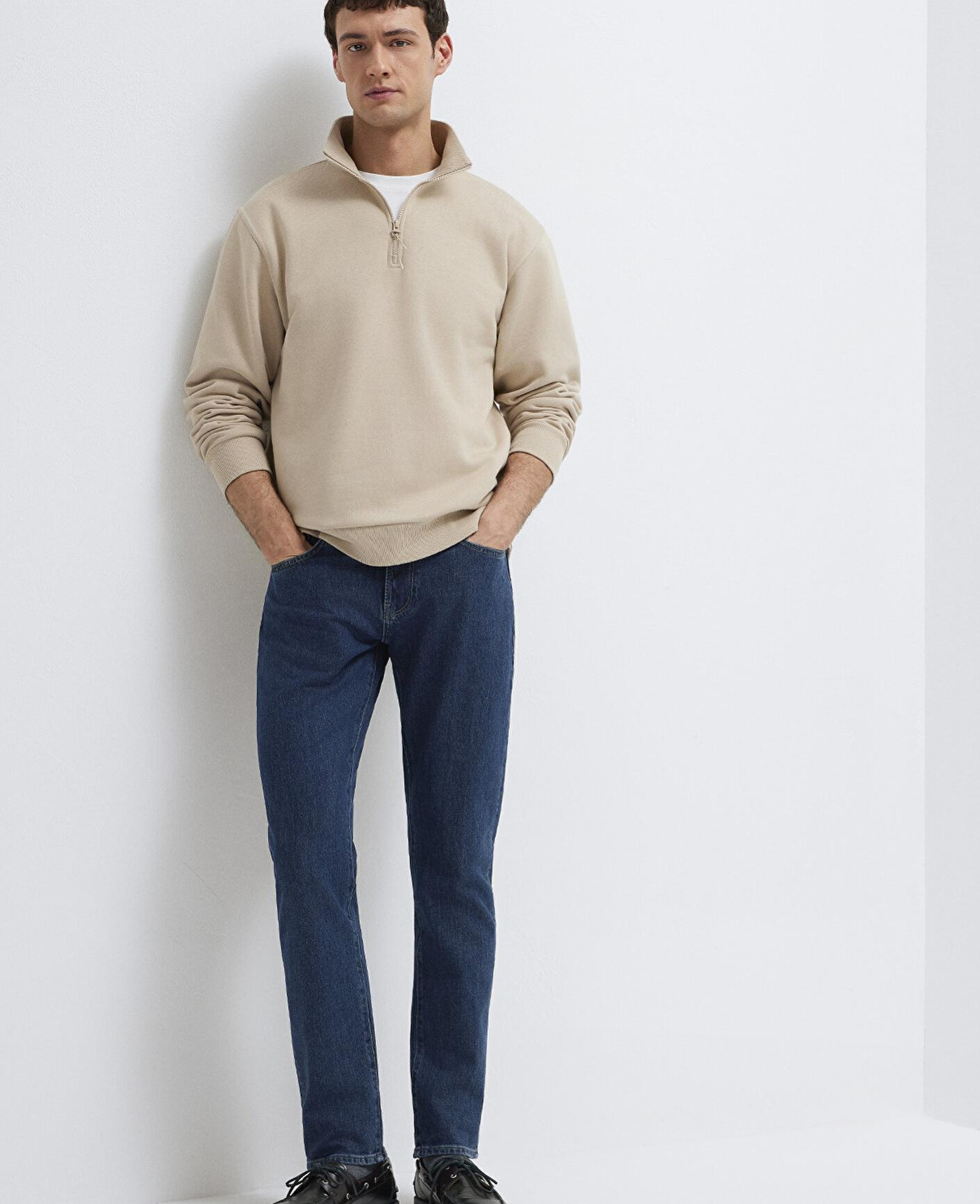 Mavi Marcus Classic Denim Vintage Koyu Indigo Mavisi Jean Pantolon 0035191240