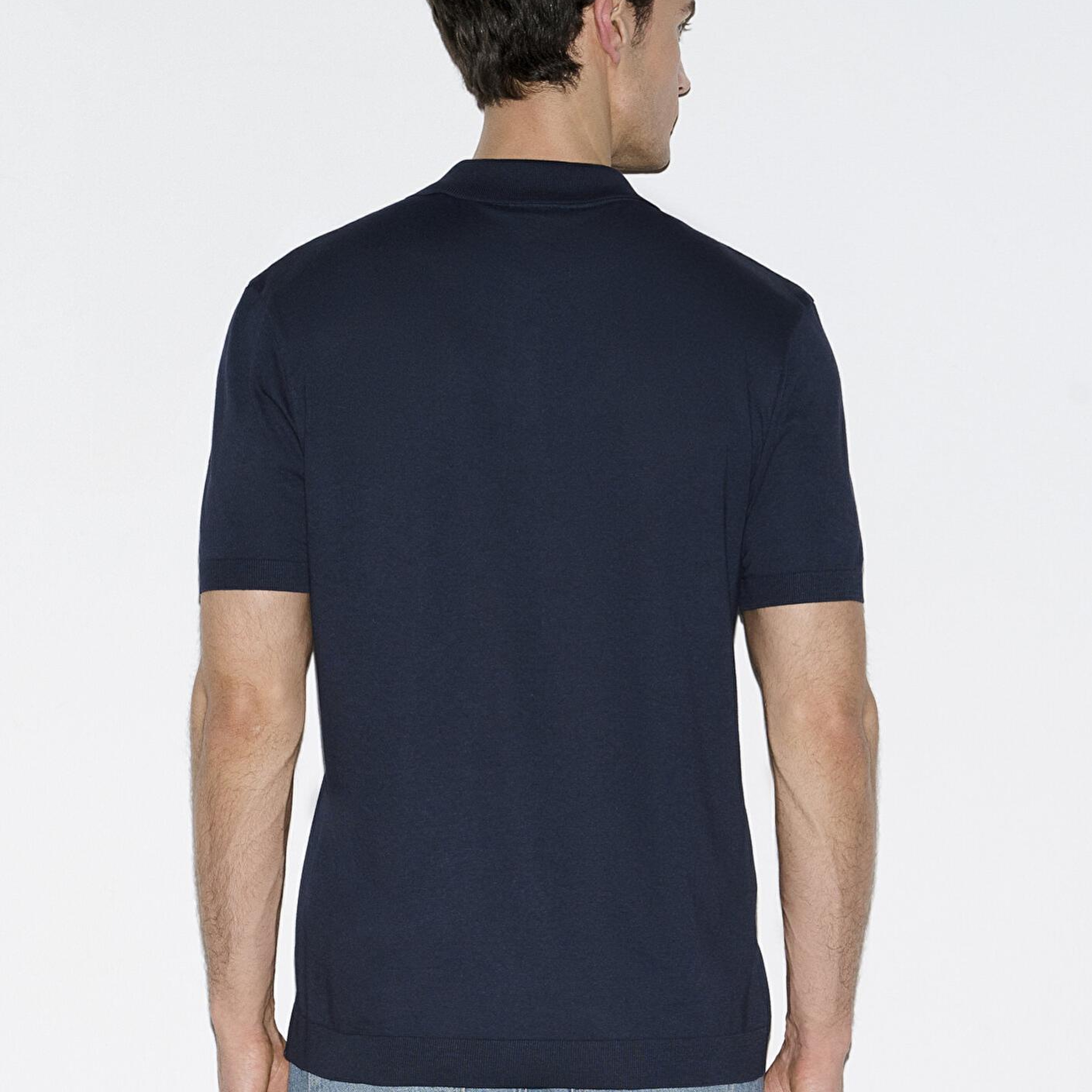 Mavi Lacivert (TENCEL™) Modal Karışımlı Polo Tişört Regular Fit / Normal Kesim 0613163-83699