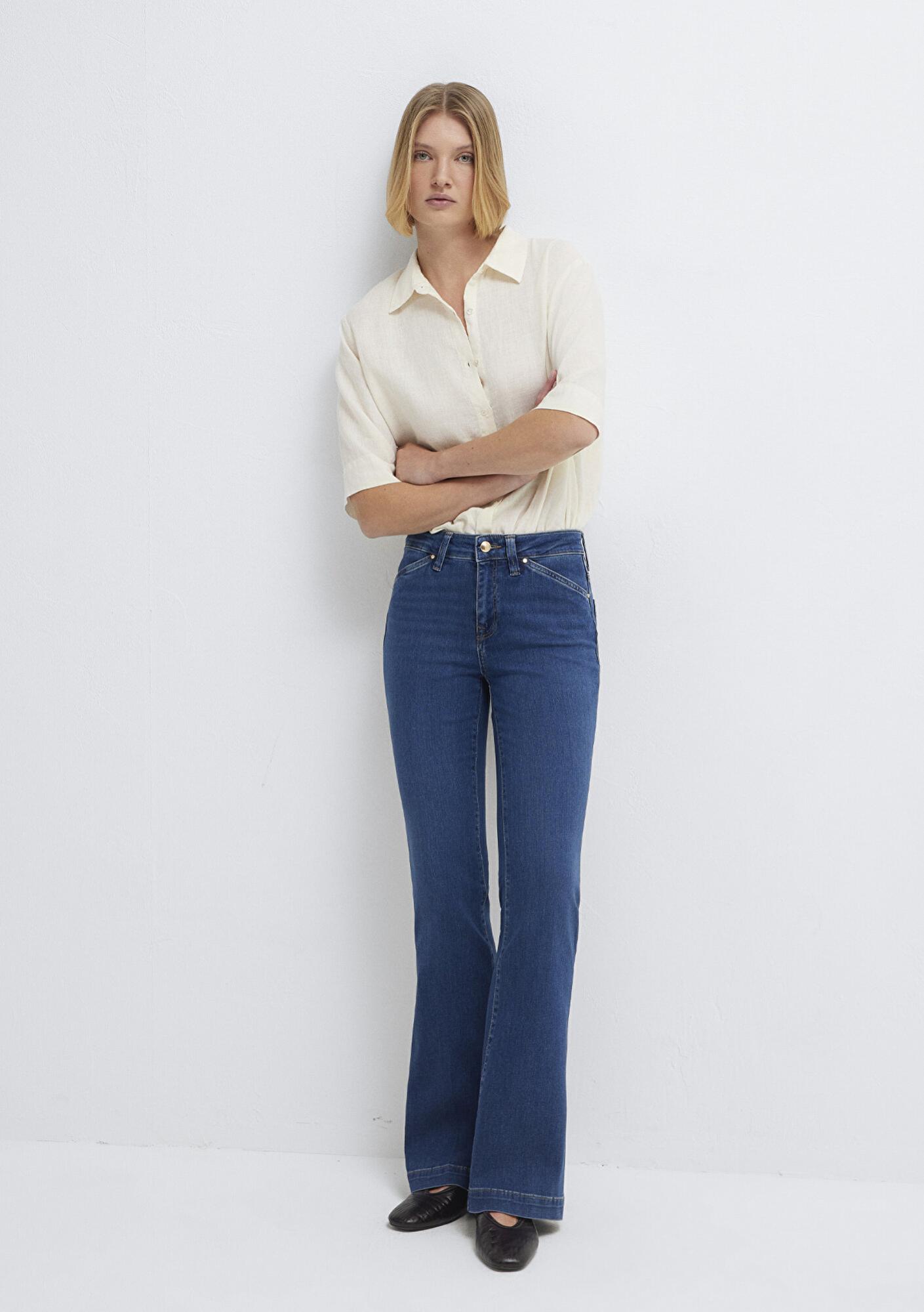 Mavi Sydney Gold Premium Vintage Koyu Mavi Jean Pantolon 10811A1337