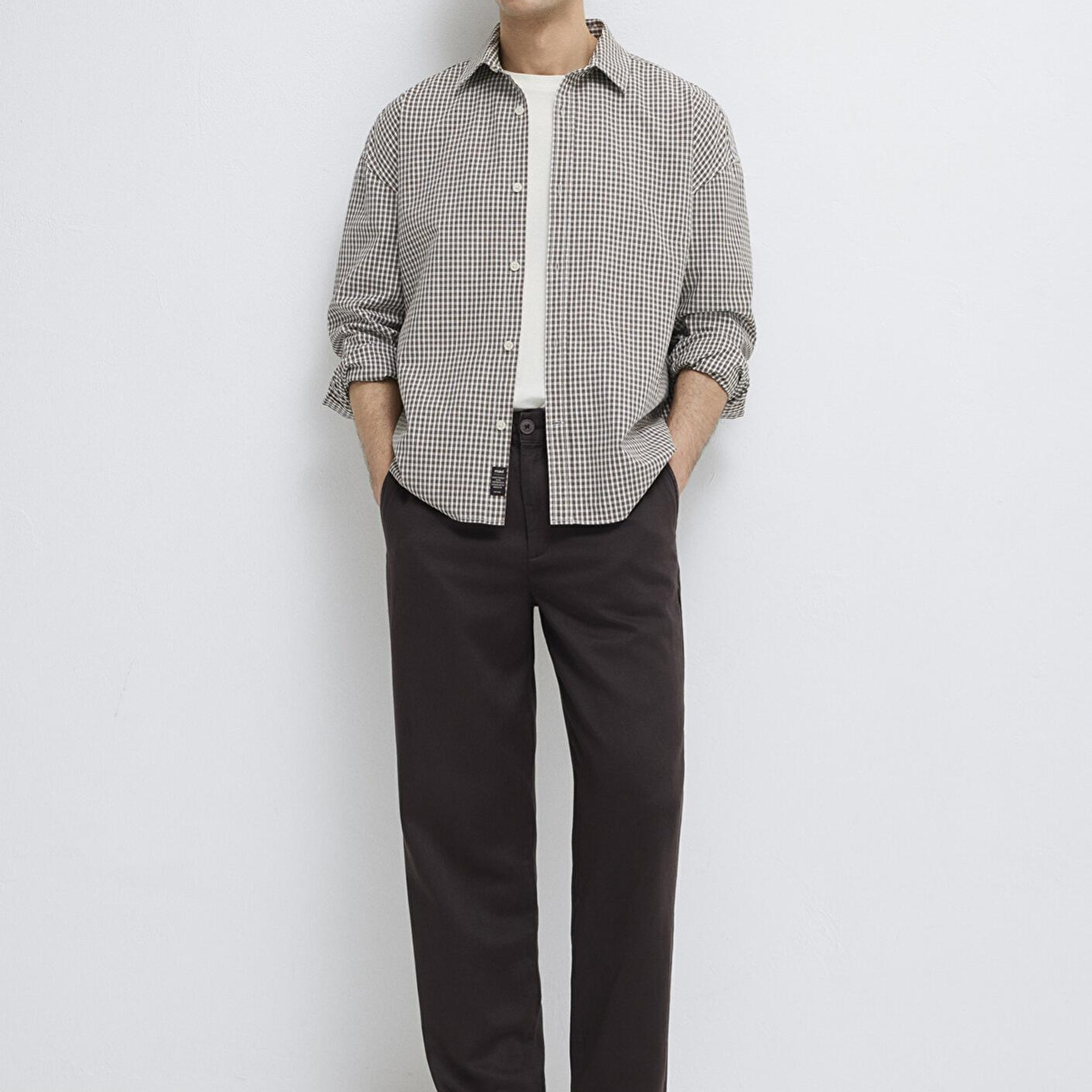 Mavi Beli Lastikli Kahverengi Pantolon 0010557-70219