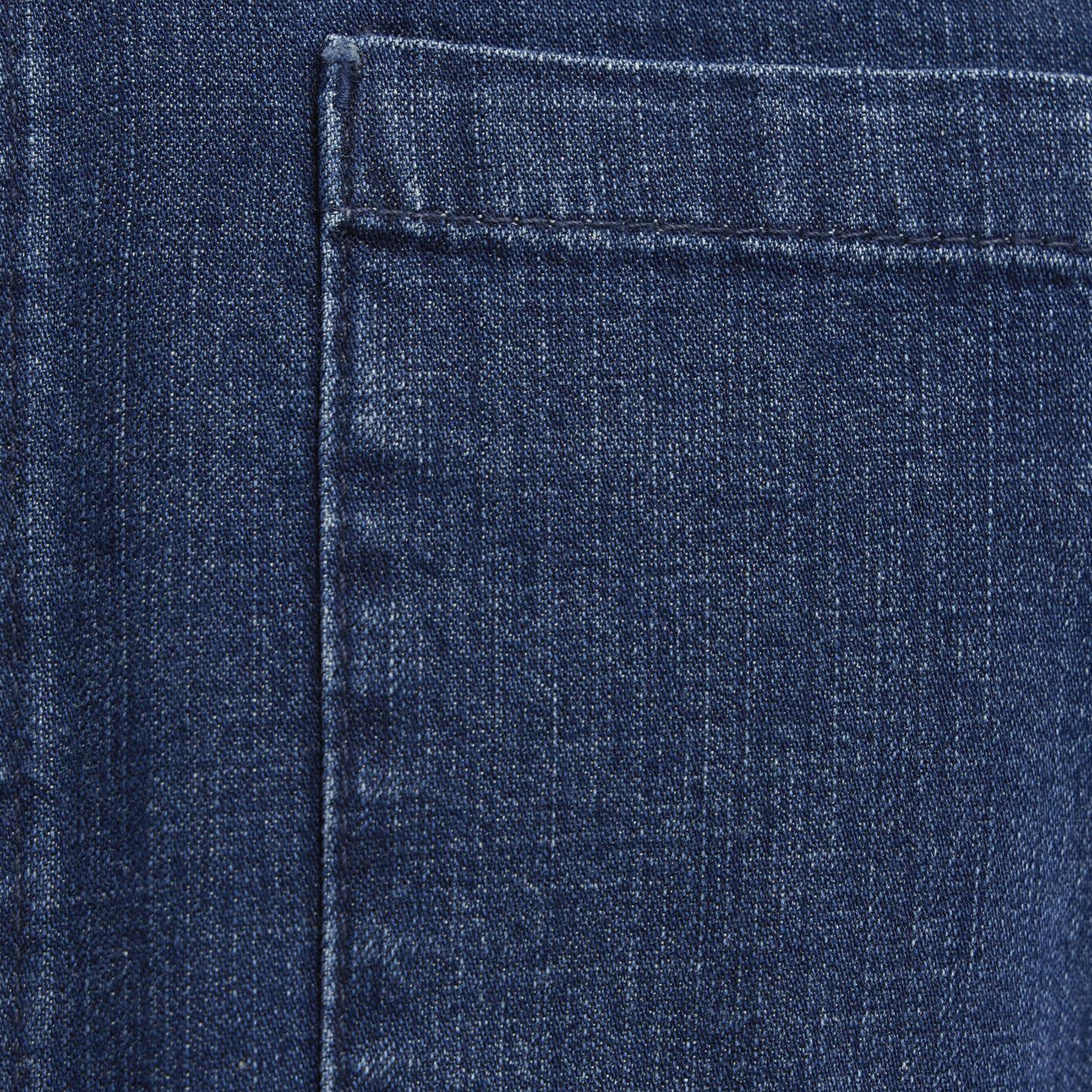 Mavi Eric Mavi Edition Puslu İndigo Mavisi Jean Gömlek Regular Fit / Normal Kesim 0211504-91348