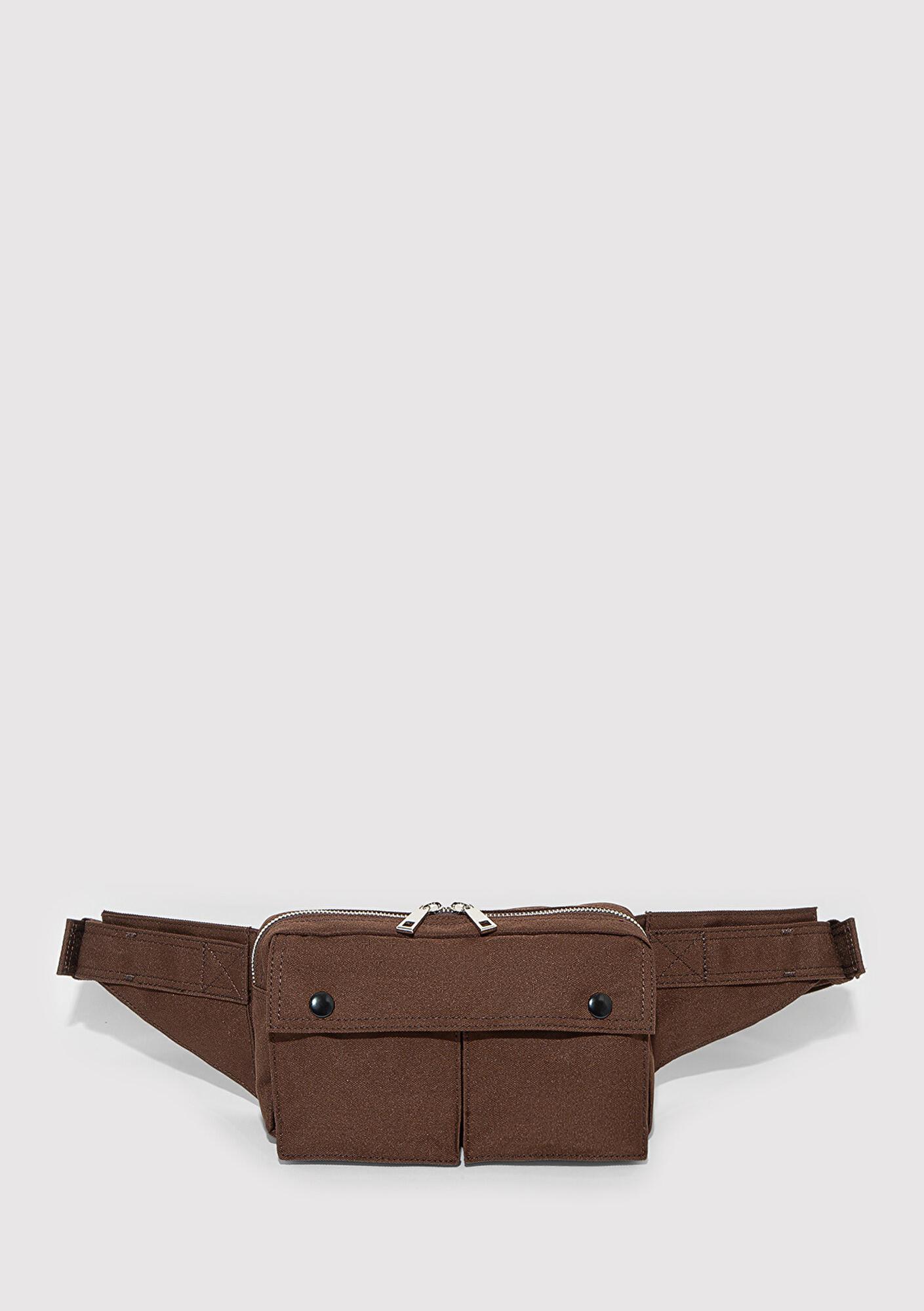 Mavi Kahverengi Bel Çantası 0912154-81959