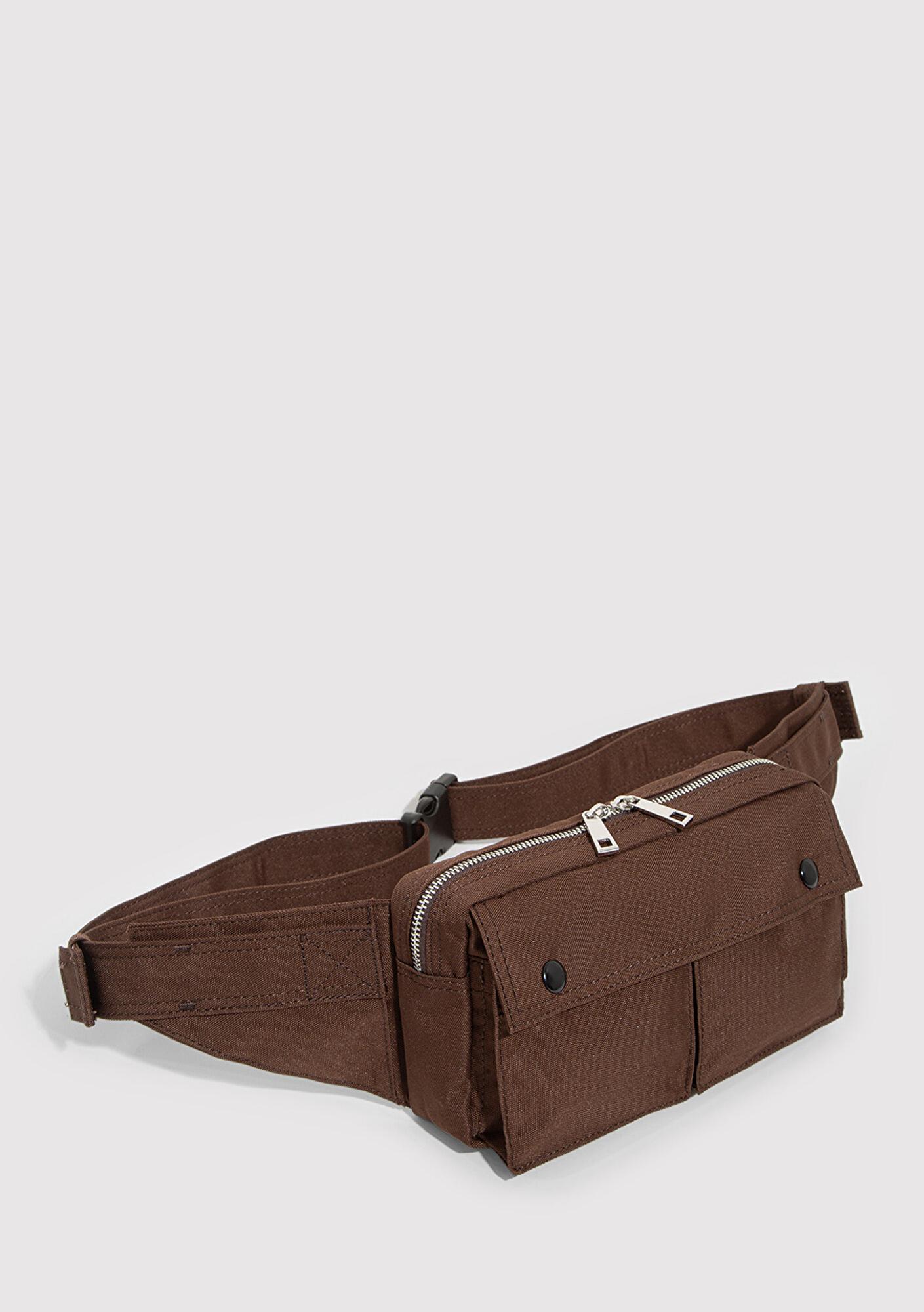 Mavi Kahverengi Bel Çantası 0912154-81959