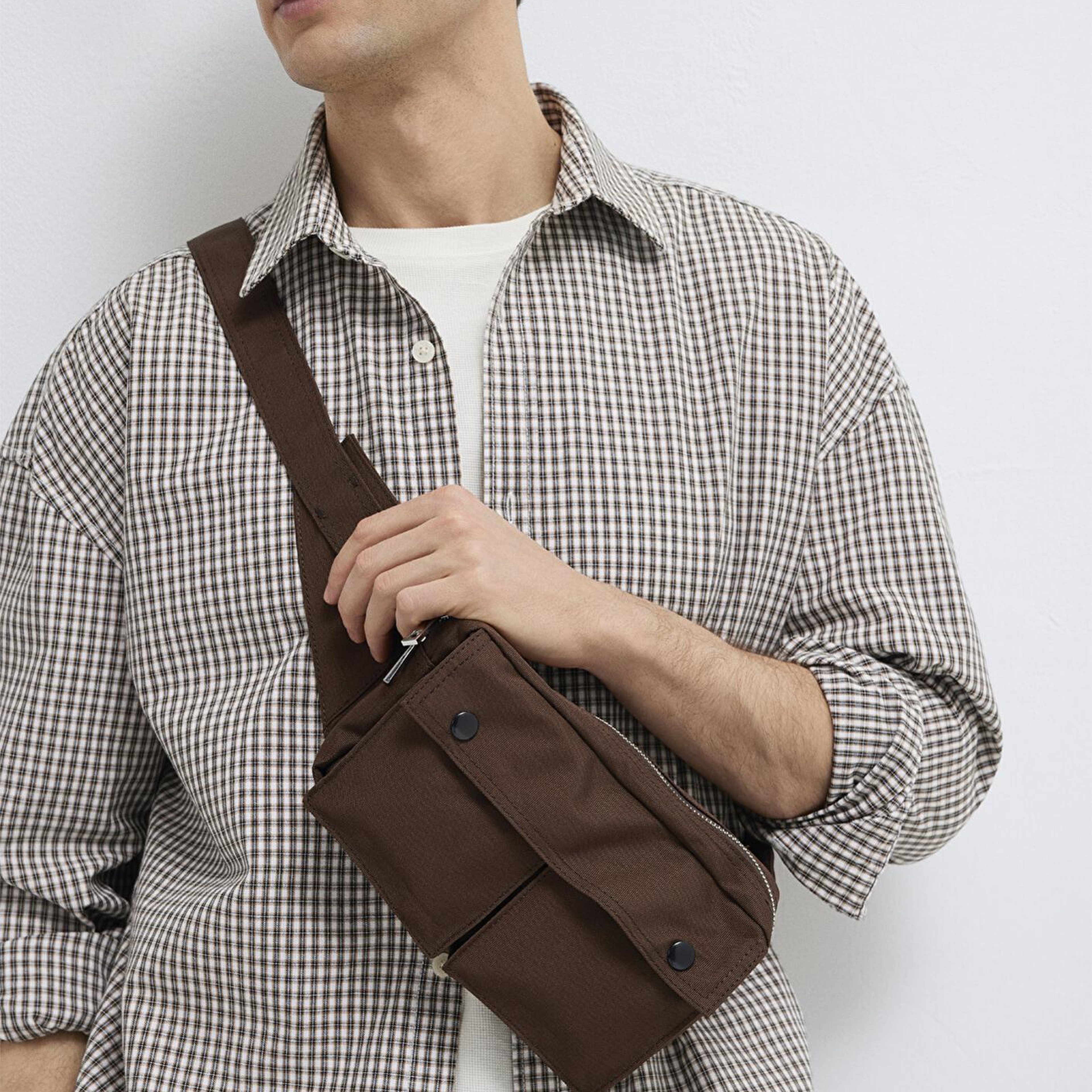 Mavi Kahverengi Bel Çantası 0912154-81959